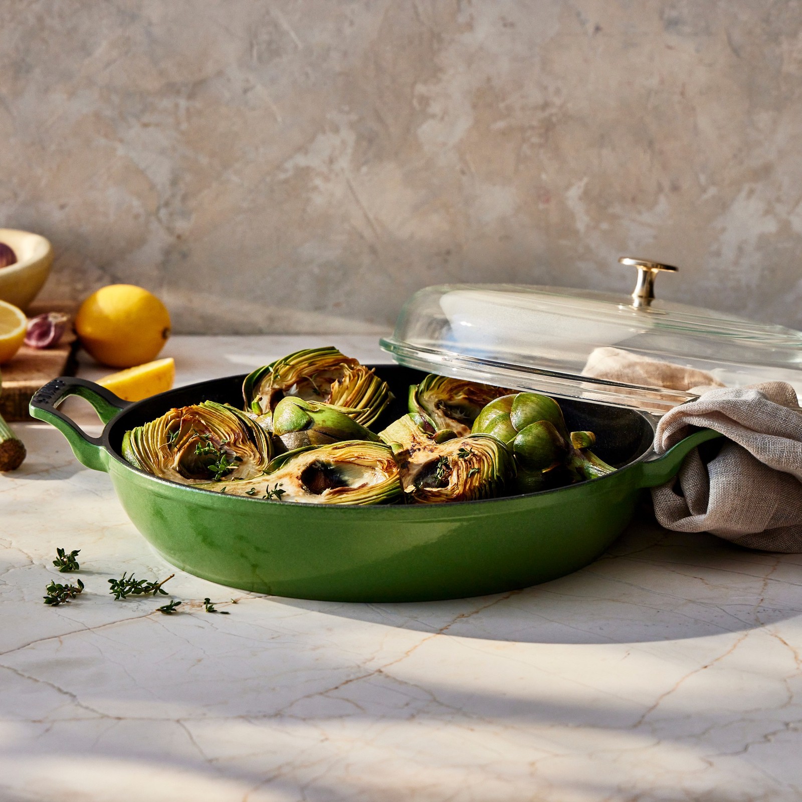Staub Enameled Cast Iron Everything Braiser, 3.5-Qt.