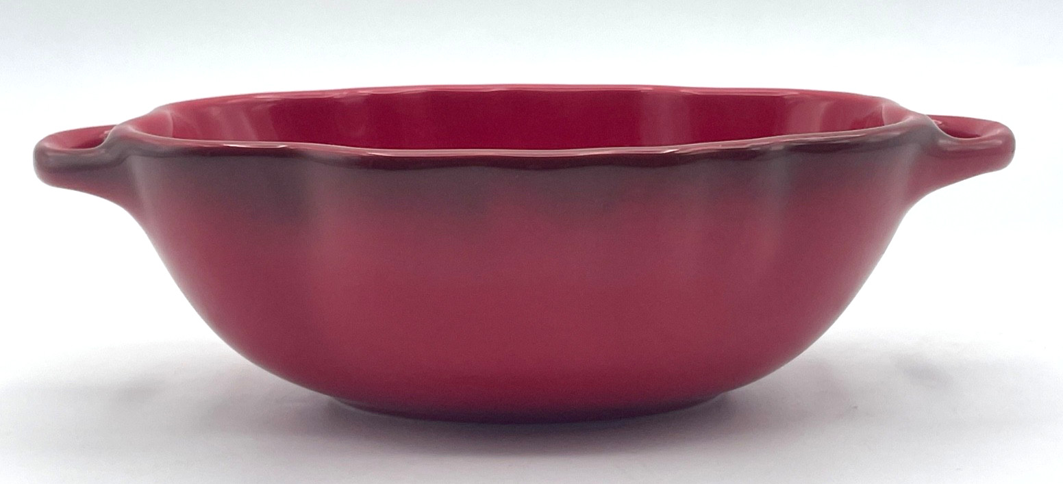 NEW Staub Petite Tomato Mini Cocotte Baking Dish 16 oz Red Double Handle No Lid