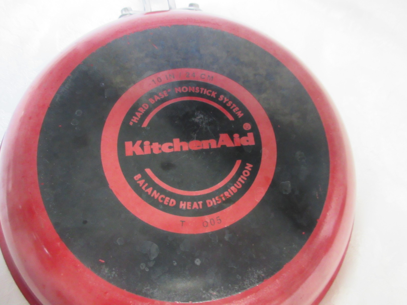 Kitchen Aid Five Ply Stainless Steel Clad 6 Qt / 5.7 L Pot W Lid Red