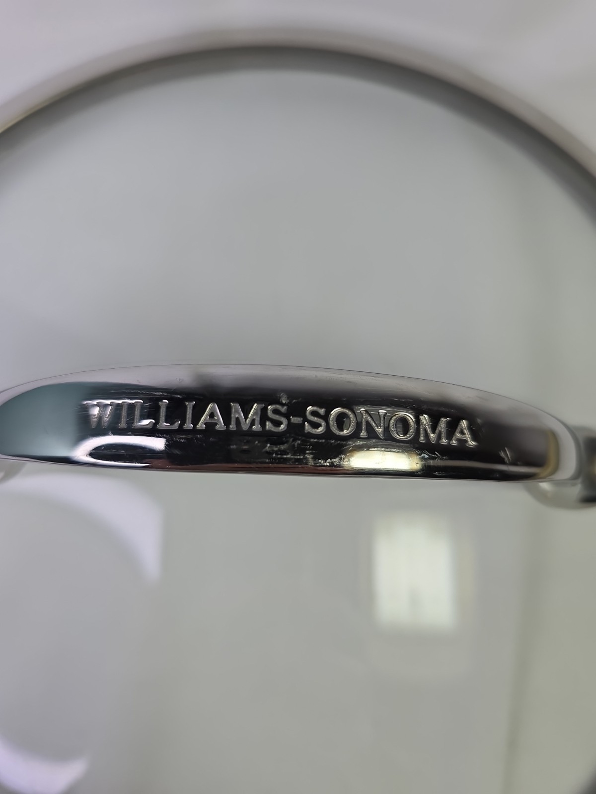 Williams Sonoma Hestan 3 QT Stainless Steel 9.5″ Casserole Pan Pot Italy #1014T