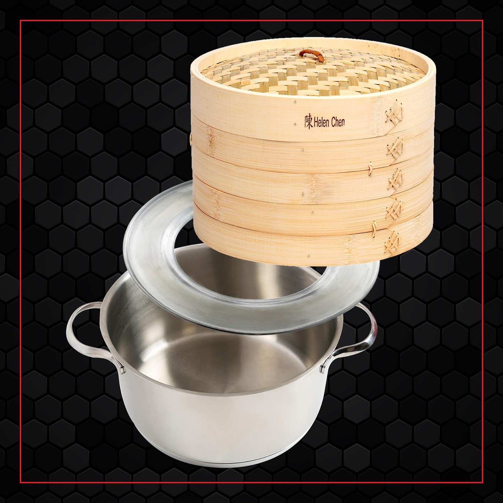 11 Inch Steaming Ring Pot Adapter Fits 8/9/10/11 Inch Steamers Dumpling Bao