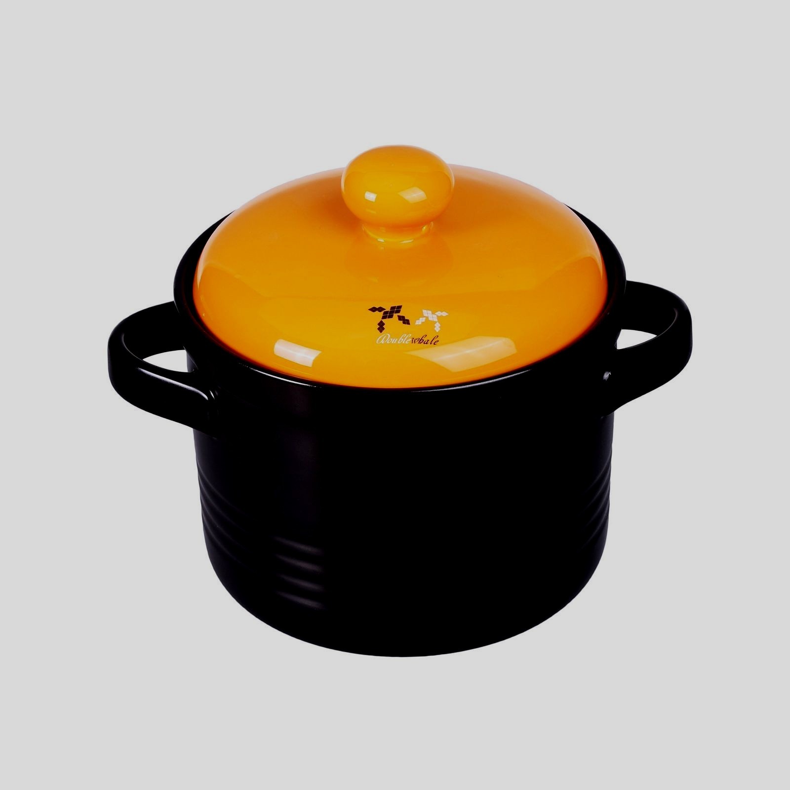 Ceramic Casserole Soup Pot Healthy Nonstick Stew Pot Hot Pot Casserole 2 liter