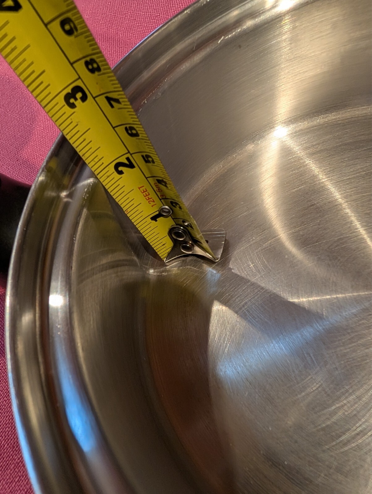 Vintage Lifetime Cookware Stainless Steel 1 QT 7.5″ Frying Pan Skillet