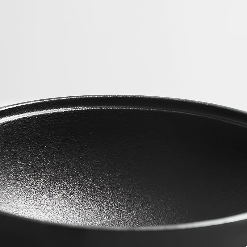 3 Sizes Cast Iron Wok, Heavy-Duty Cast Iron Skillet
