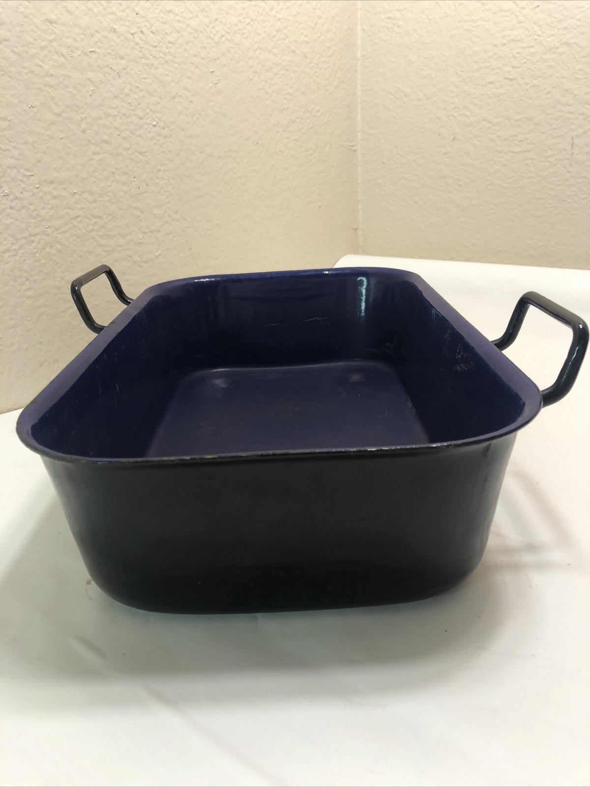 Stahltopt Nahrath Stahl Roaster Pan Enamelware Blue 154