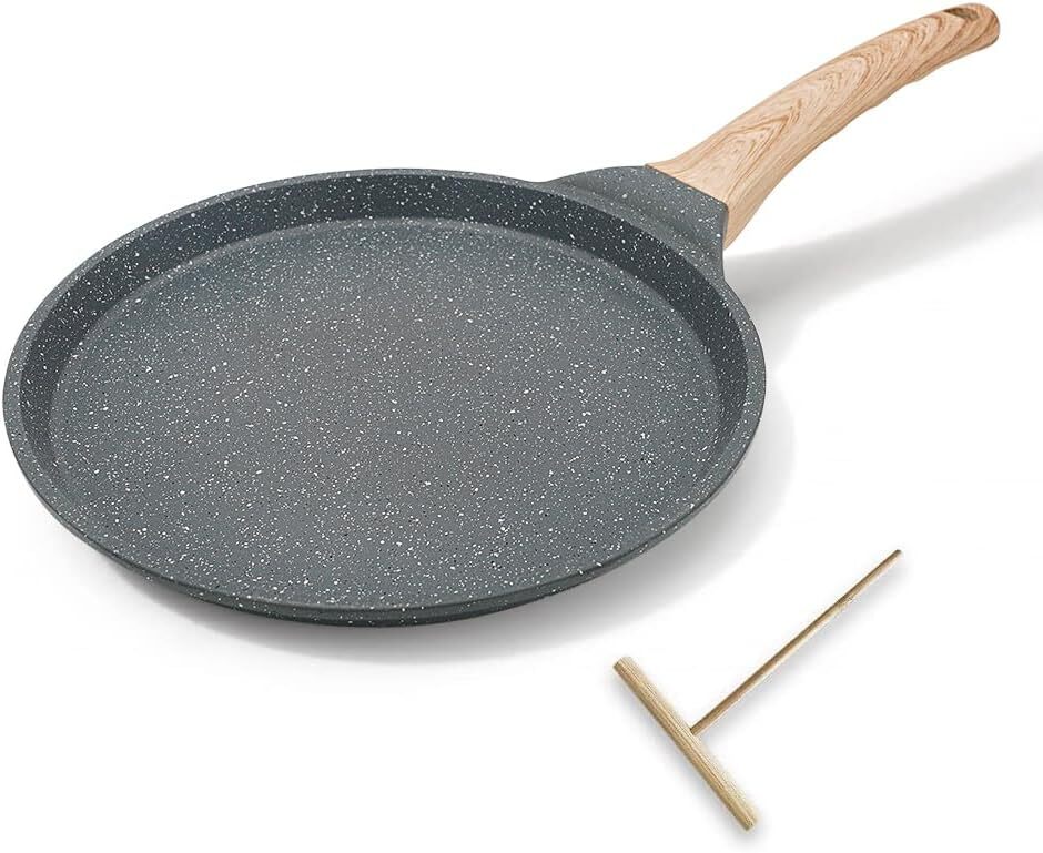 8 inch Crepe Pan, Nonstick Pan for Crepes Omelette Tortillas Crispy Pancake, …