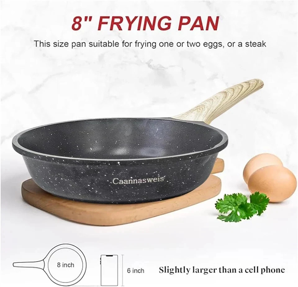 Ozeri Stone Frying Pan, Non-Stick with 100% APEO & PFOA-Free coating