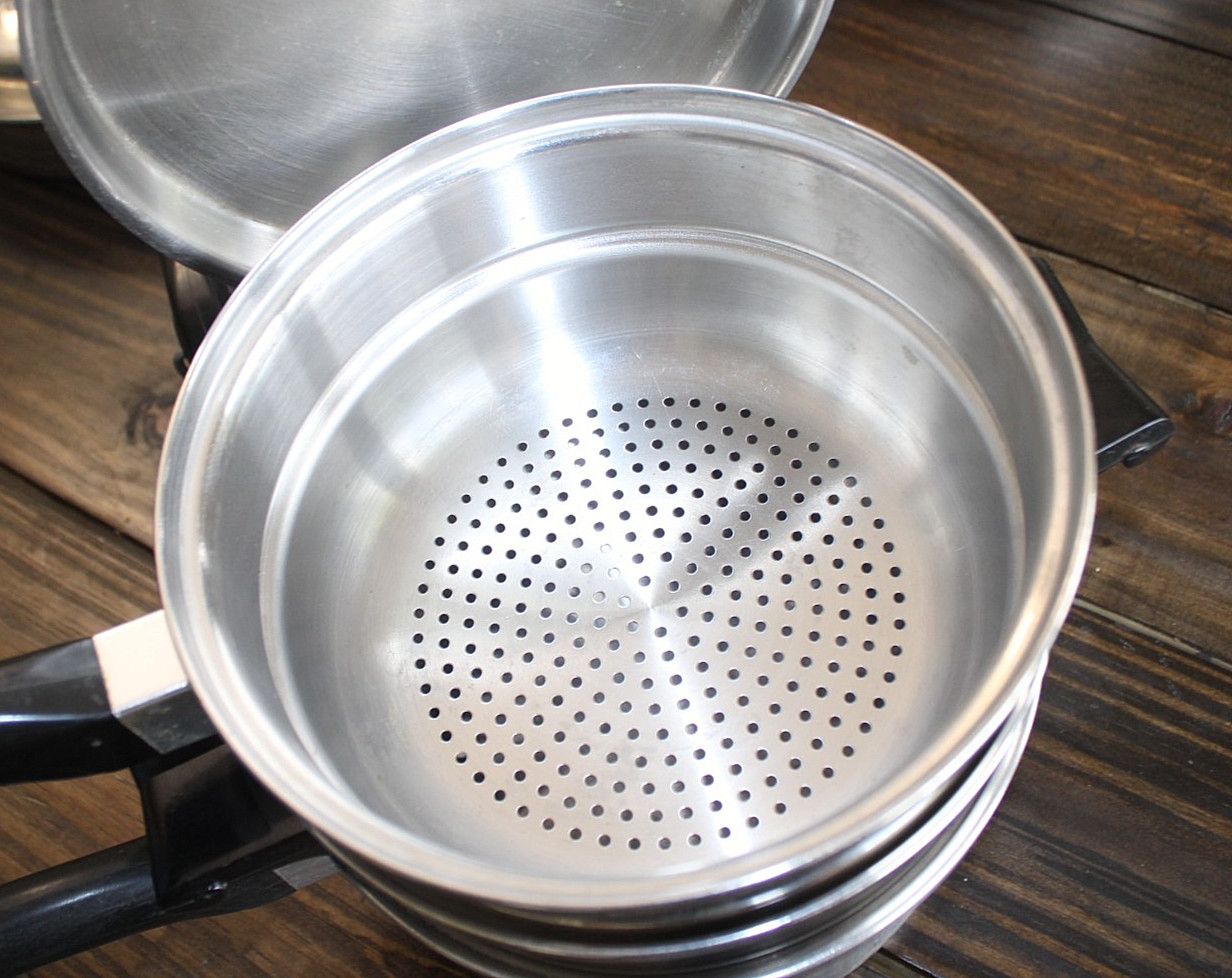 Saladmaster 13 Piece Set – T304S Stainless Steel – Vapo Cookware Pot Pan Skillet