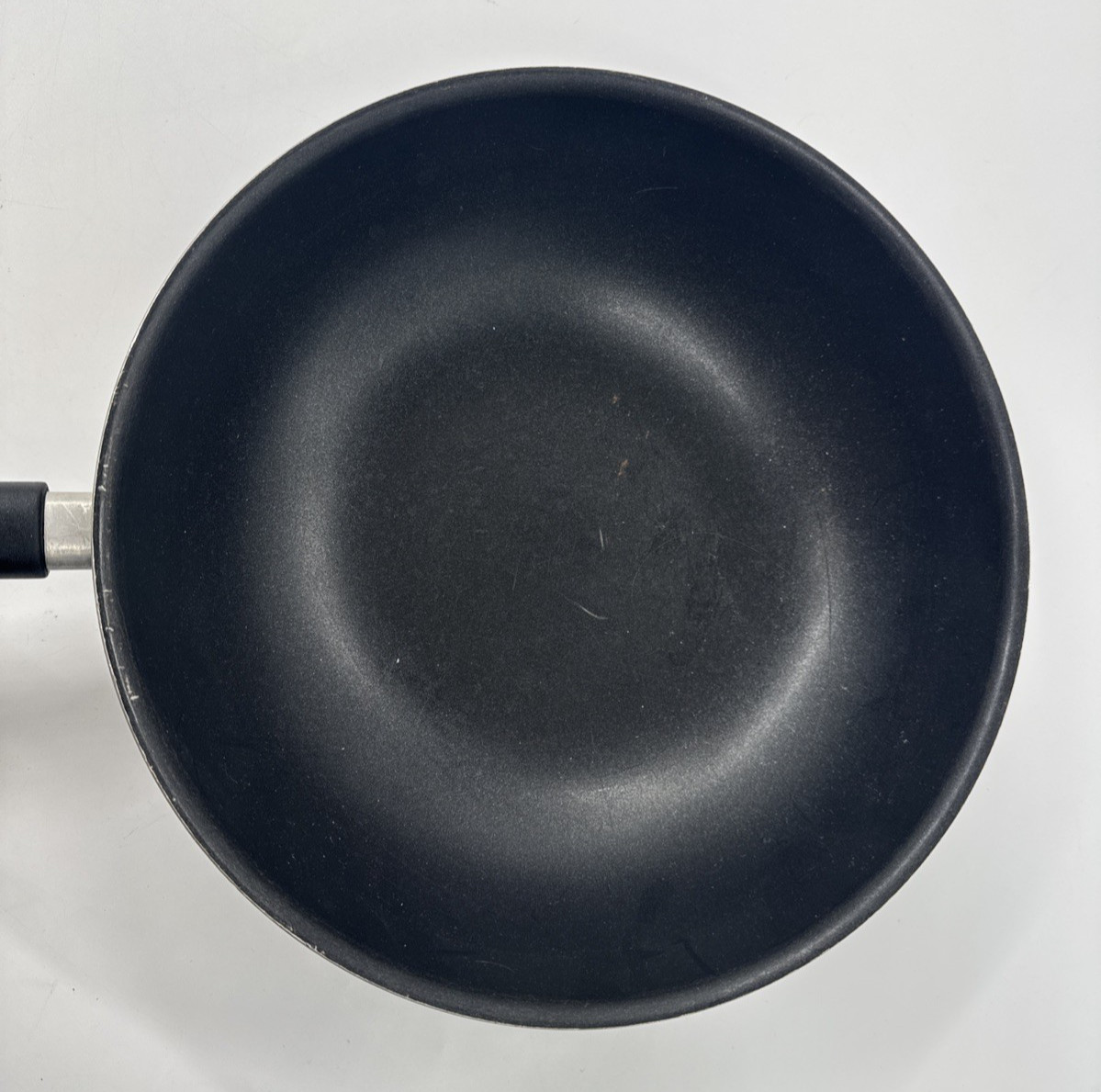 Pampered Chef Wok 12 Inch Nonstick Skillet For Stir Fry 19″ With Handle NO LID