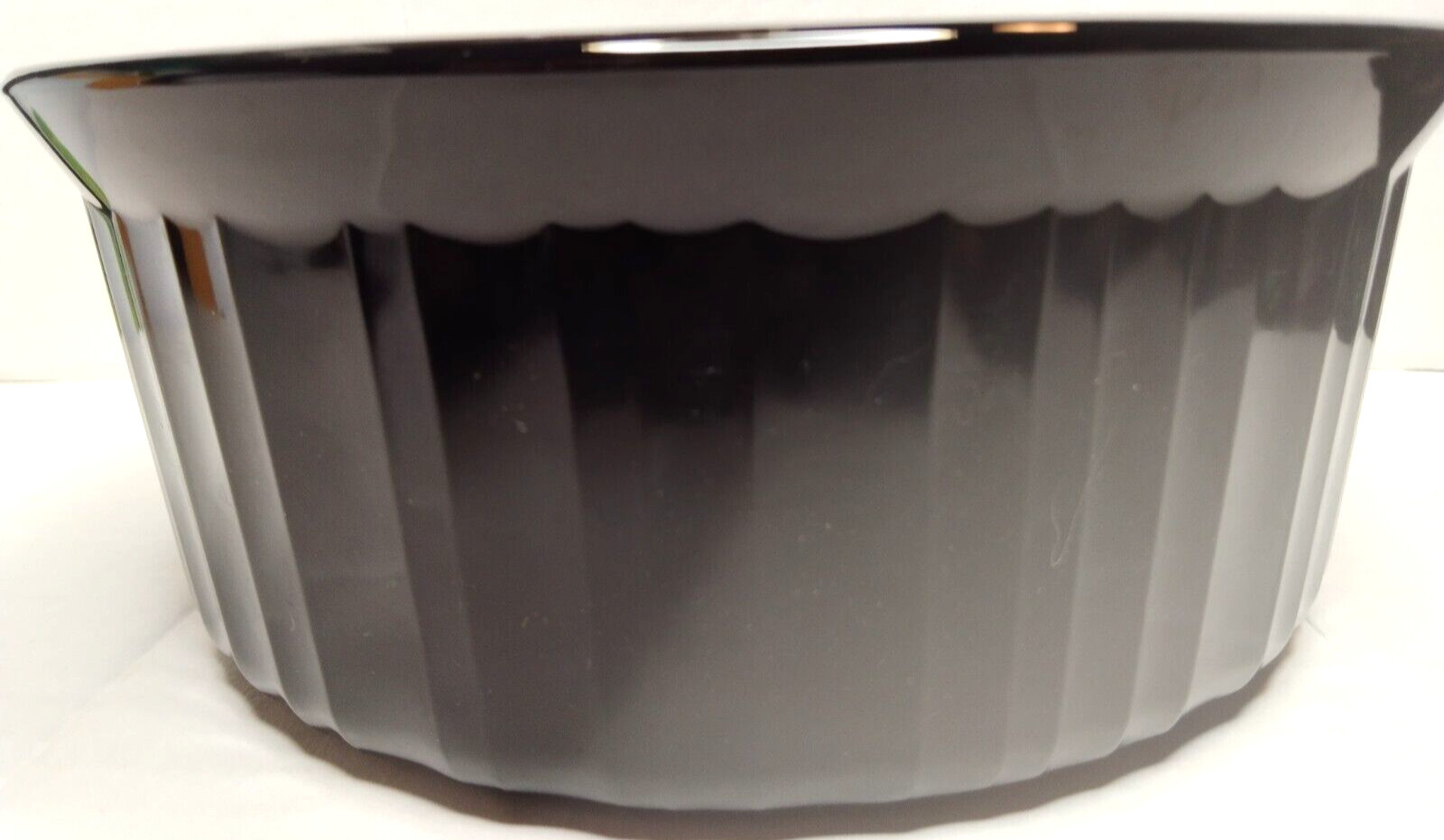 Corning Ware Classic Black 1.6L Casserole / Souffle Dish F-5-B – No Lid