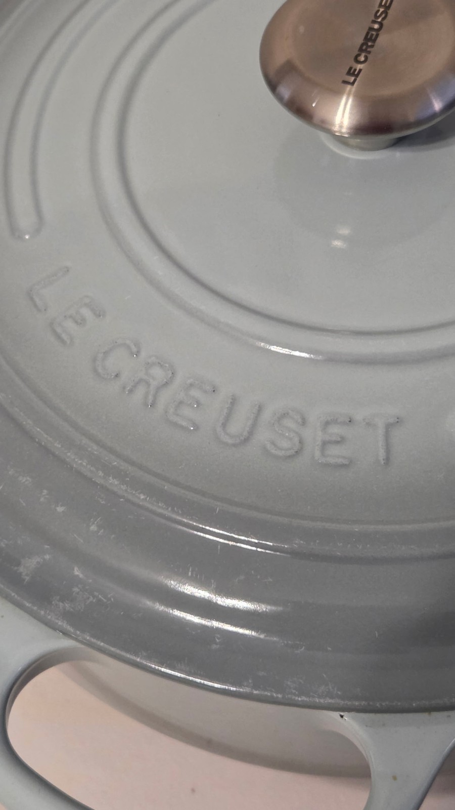Le Creuset Enameled Cast Iron Signature Risotto Pot 6.75Qt #30 Sky Blue