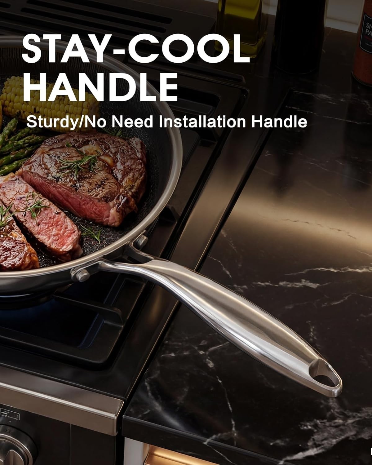 Versatile 10-Inch Nonstick Frying Pan – Ideal for Sautéing, Frying, and Baking
