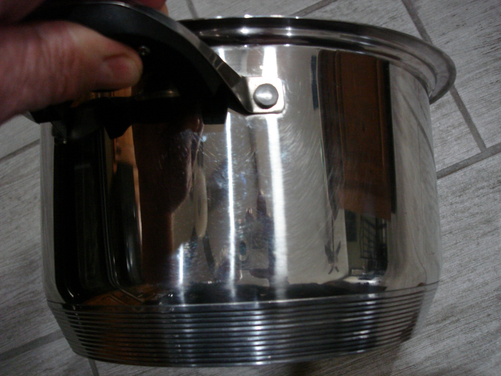 RARE German Exclusive Mega Line Professional Cook Ware 6 qt Stock Pot No Lid