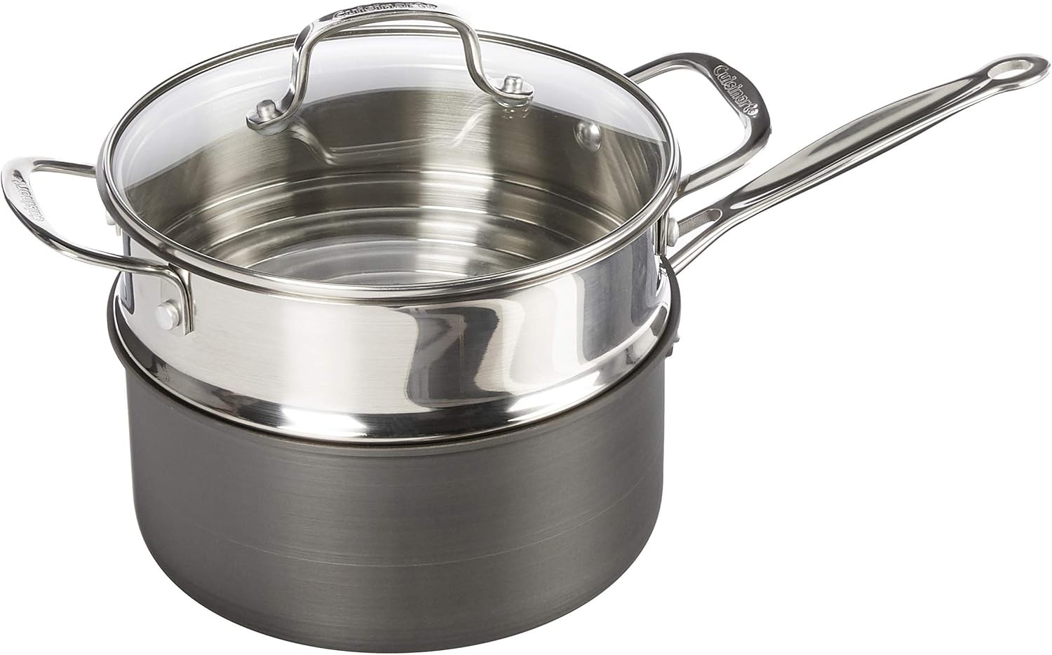 Cuisinart 17-Piece Cookware Set, Chef’s Classic Nonstick Hard Anodized, 66-17