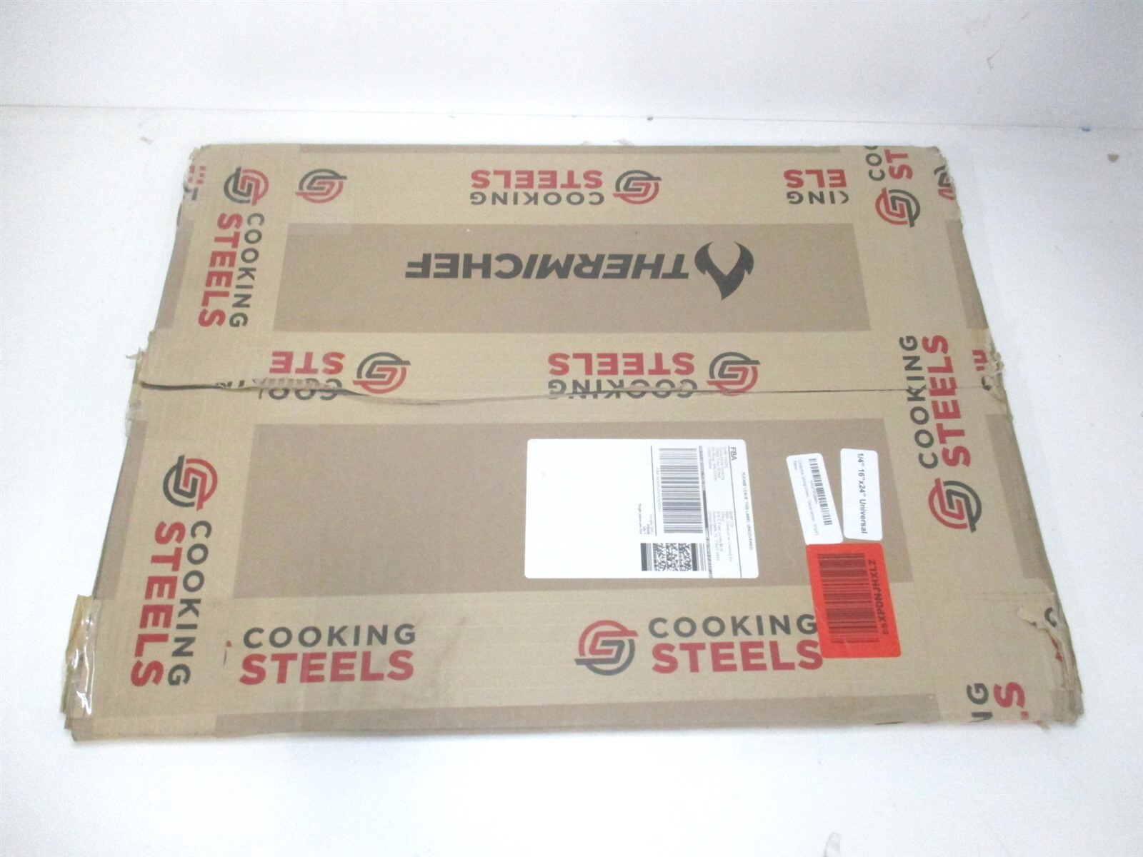 Therichief 1/4″ x 16″ x 24″ Universal XL Low Carbon Steel Cooking Steel