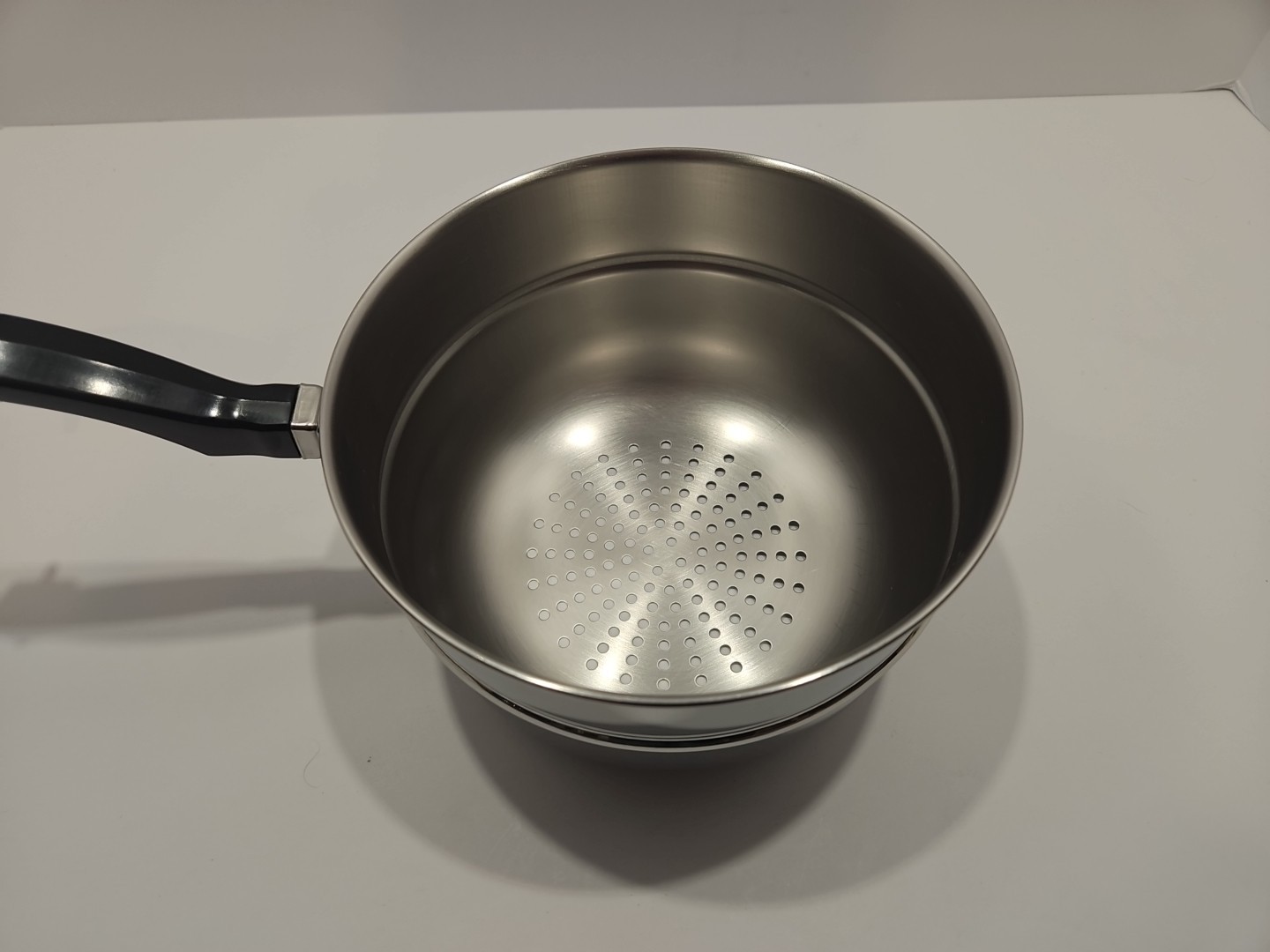 Farberware 2 Qt Durable Stainless Steel Pot with Steamer Insert and Lid