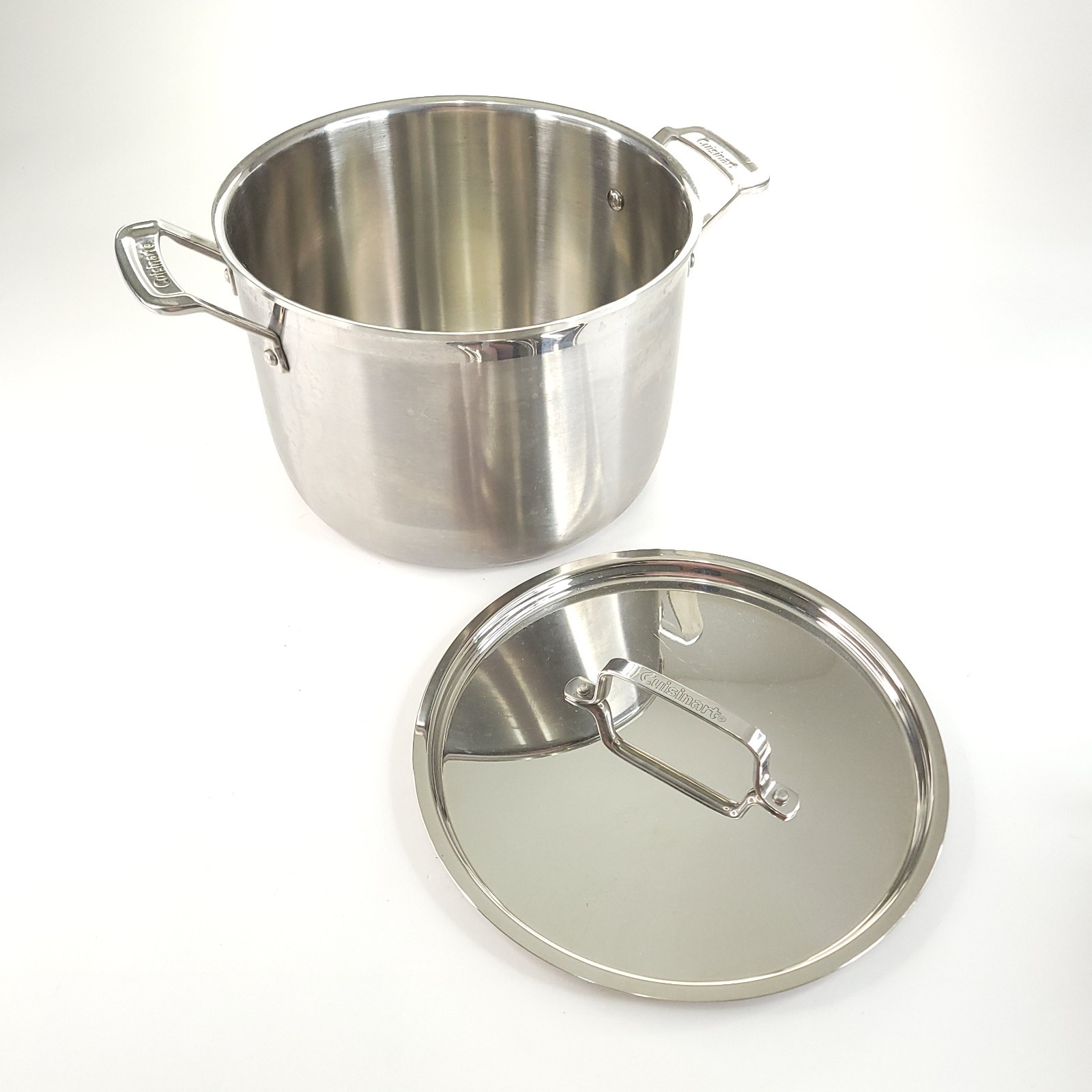 Cuisinart 8 Qt Stockpot Stainless Steel MCPS66-24N MultiClad Pro w/ Lid Tri Ply