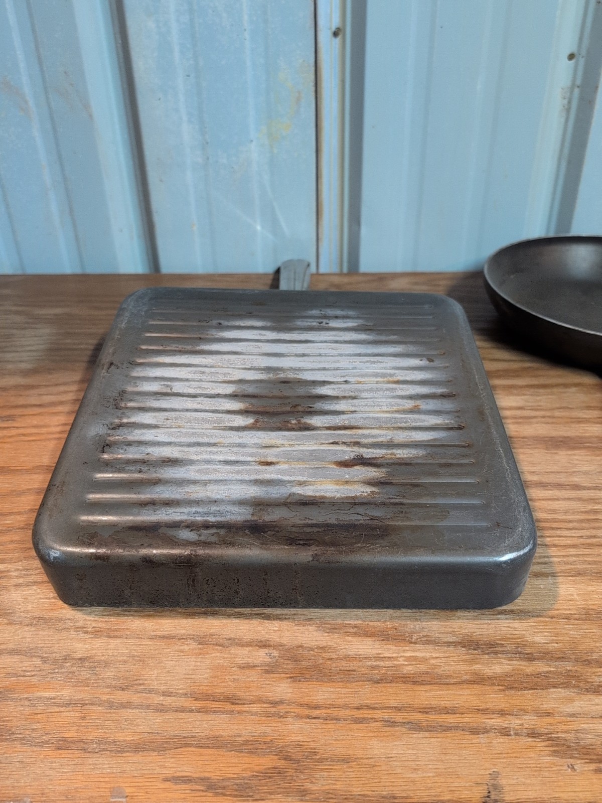 Thomas Rosenthal Hard Anodized Teflon Non Stick Square Grill Pan & Sliver Stone
