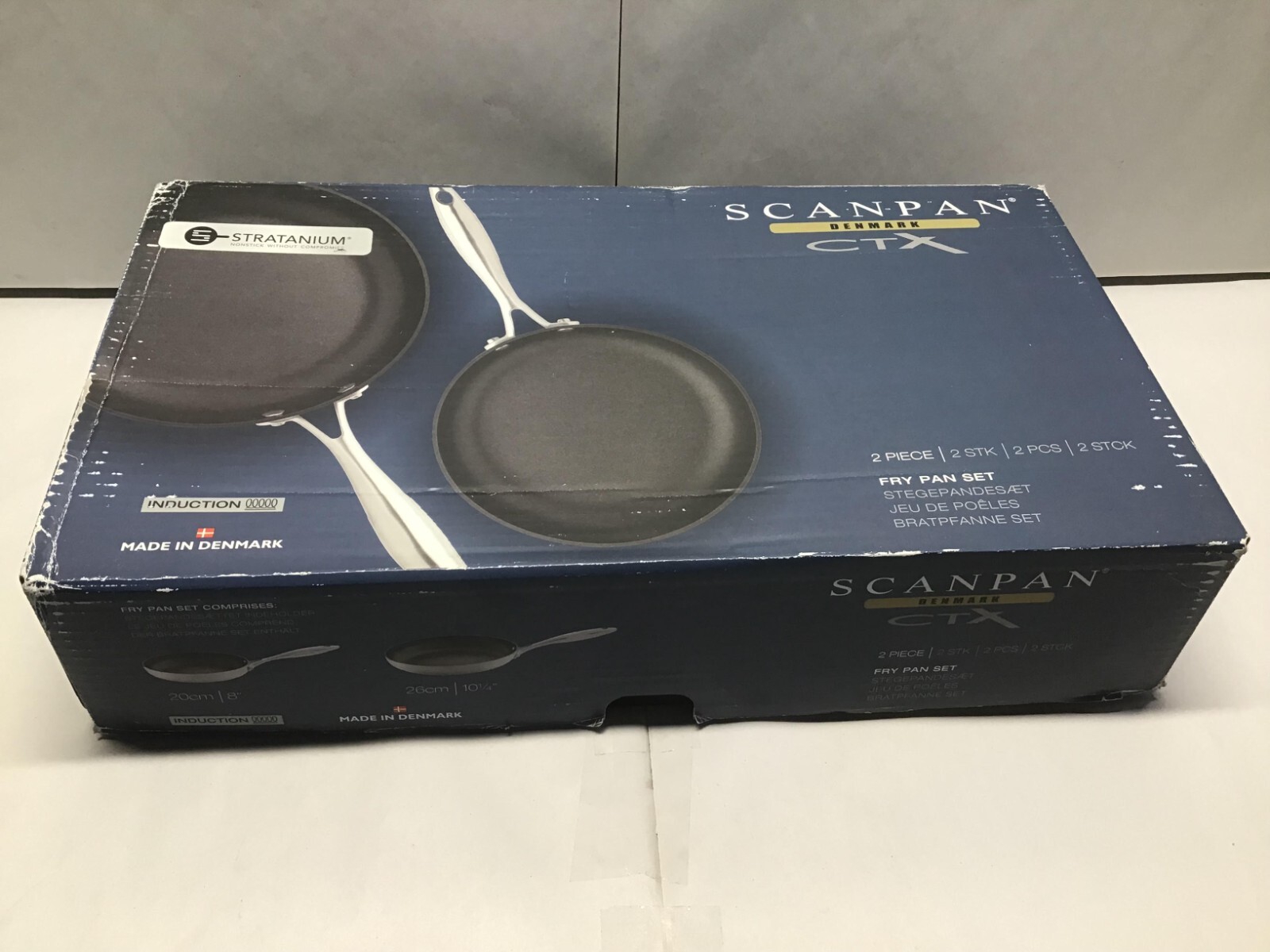 Scanpan CTX 8 and 10.25 Inch 2-Piece Fry Pan Set