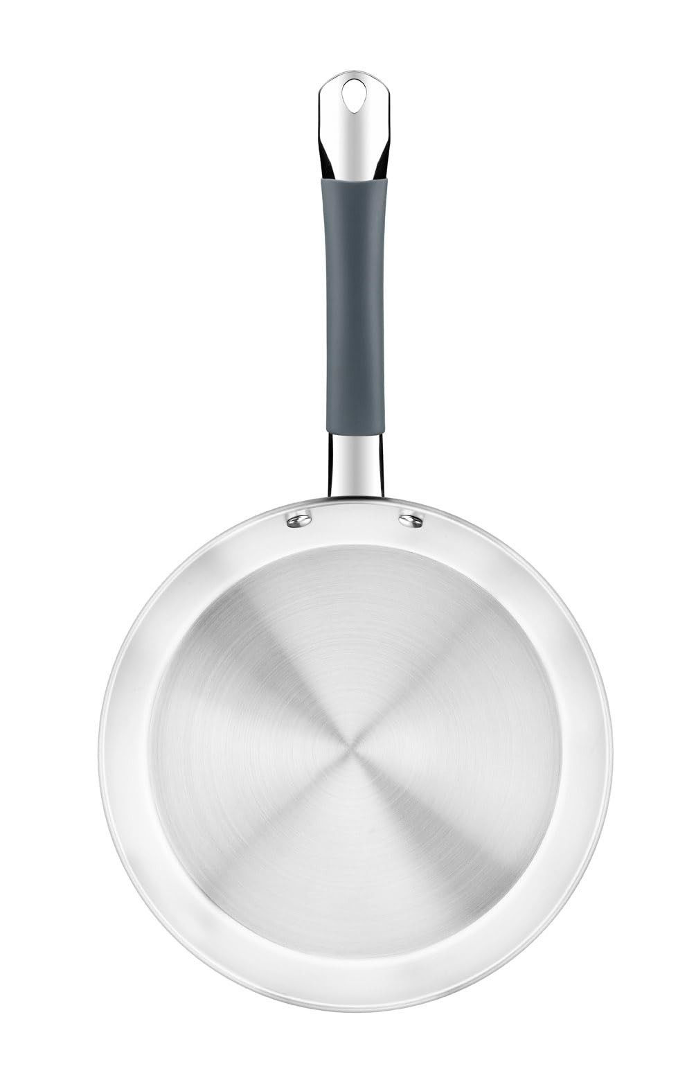 11″ Professional Stainless Steel Frying Pan | Induction Compatible Skillet | PFA