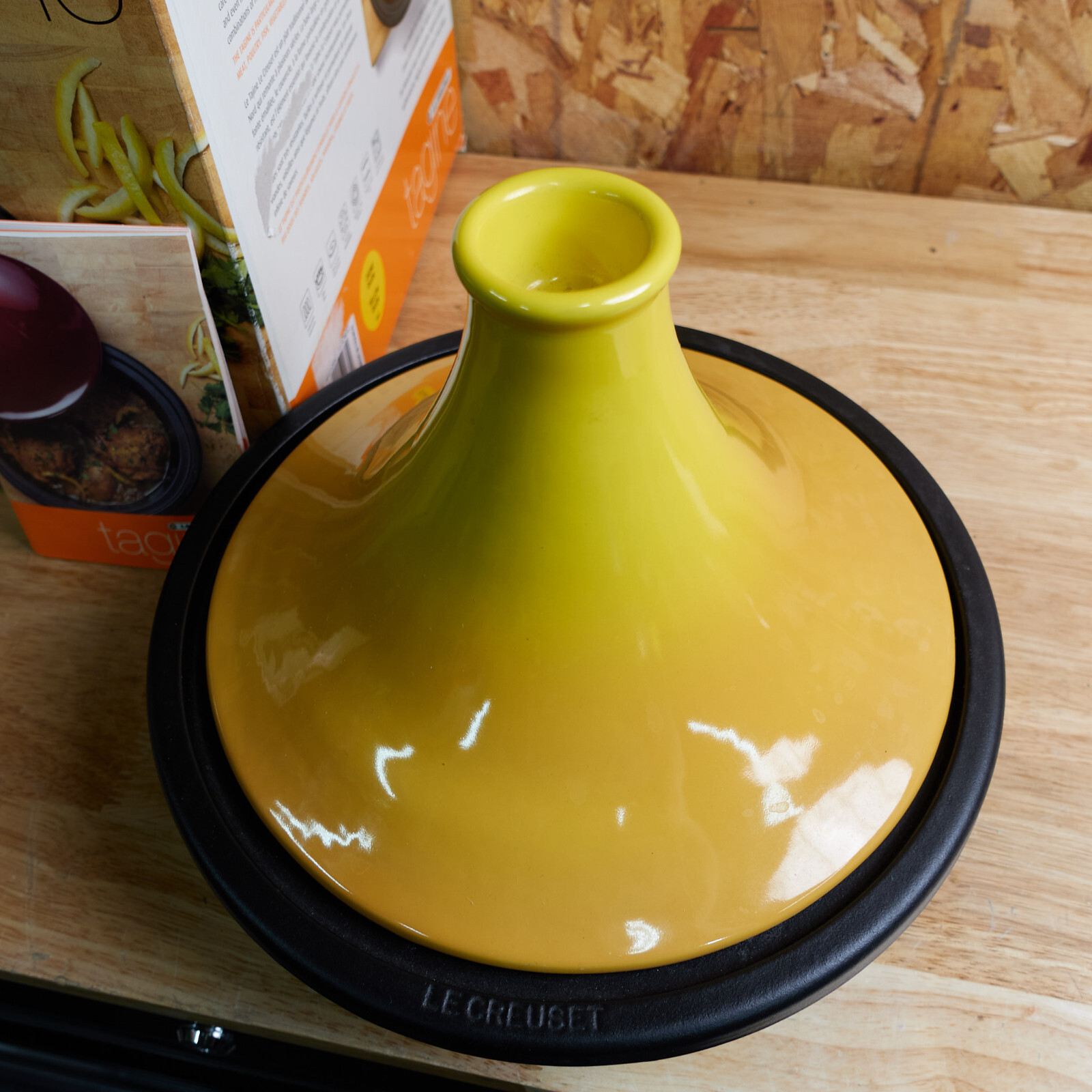 Le Creuset Enameled Cast Iron Pot Moroccan Tagine Cookware 27cm 2.5 qt. France