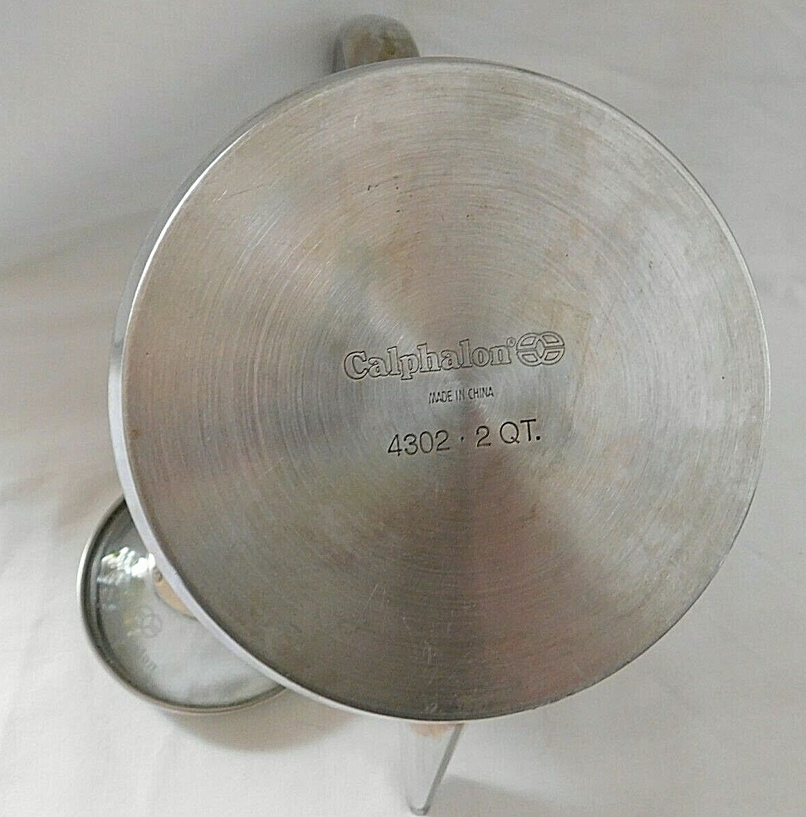 Calphalon 2-Quart Stainless Steel Tea Kettle Pot #4302