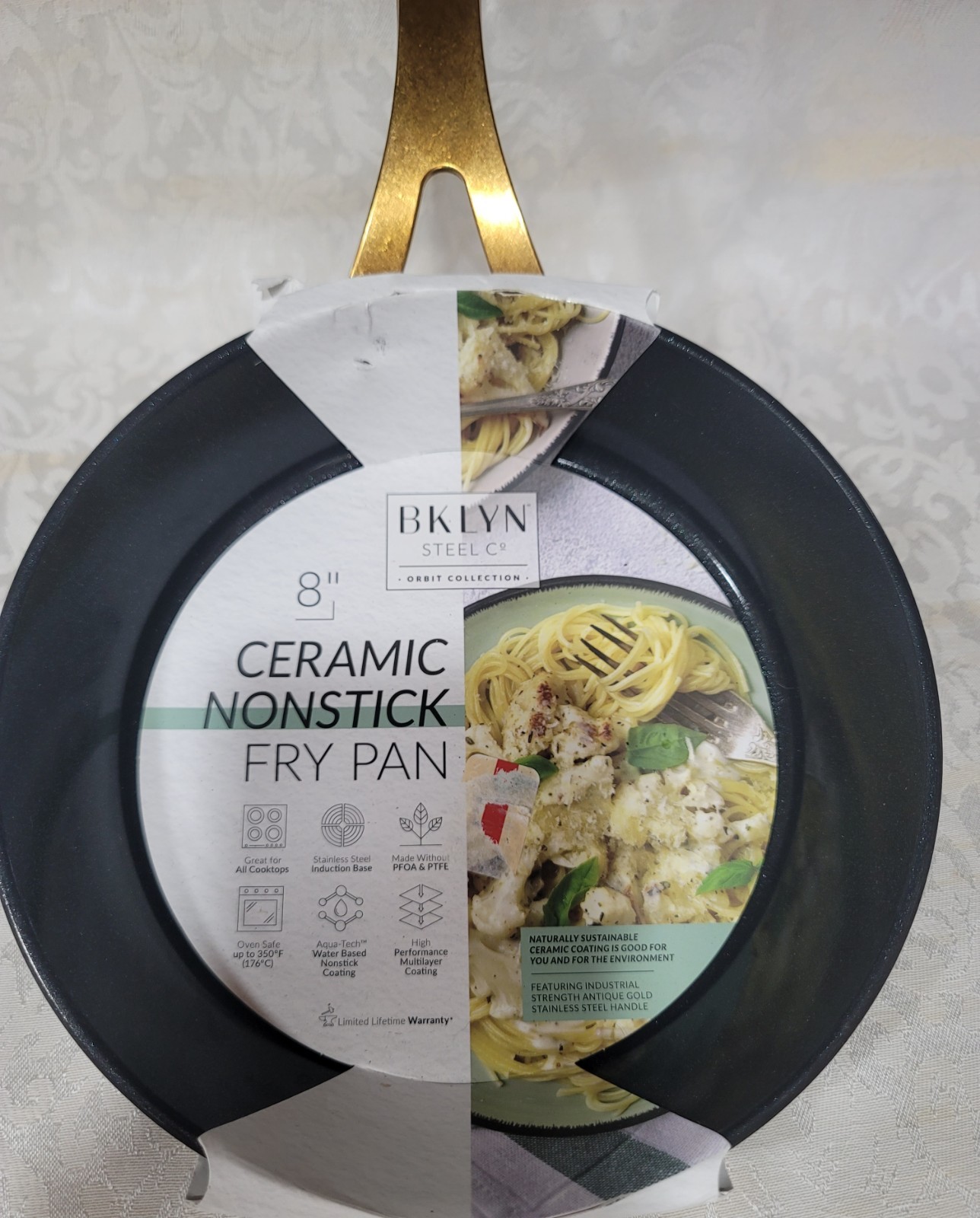 Brooklyn Steel Co. Orbit Collection 8″ & 10″ Fry Pans & Cookware Protectors(1)