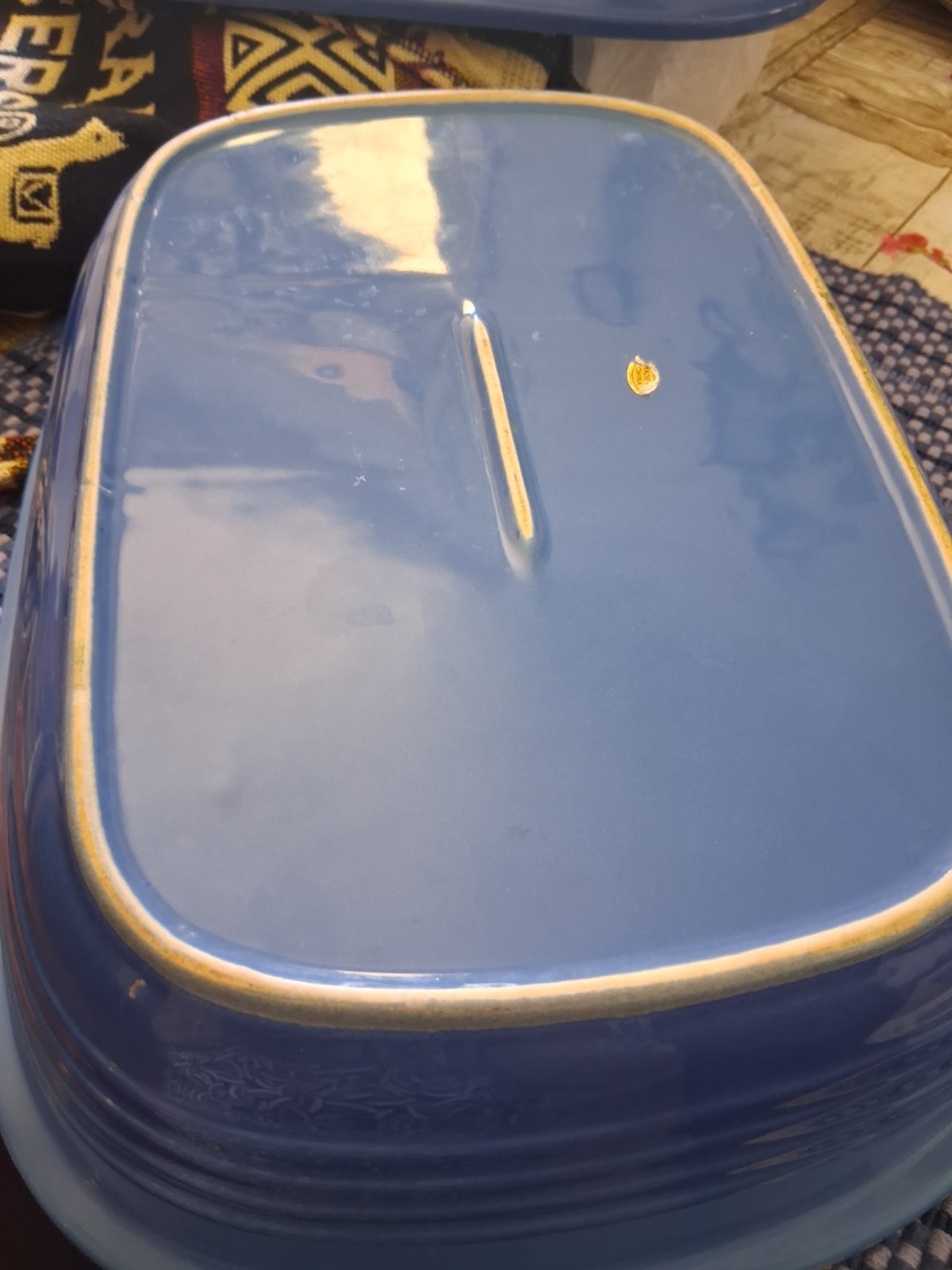 BLUE COOKING CERAMIC OVEN PROOF COOKWARE