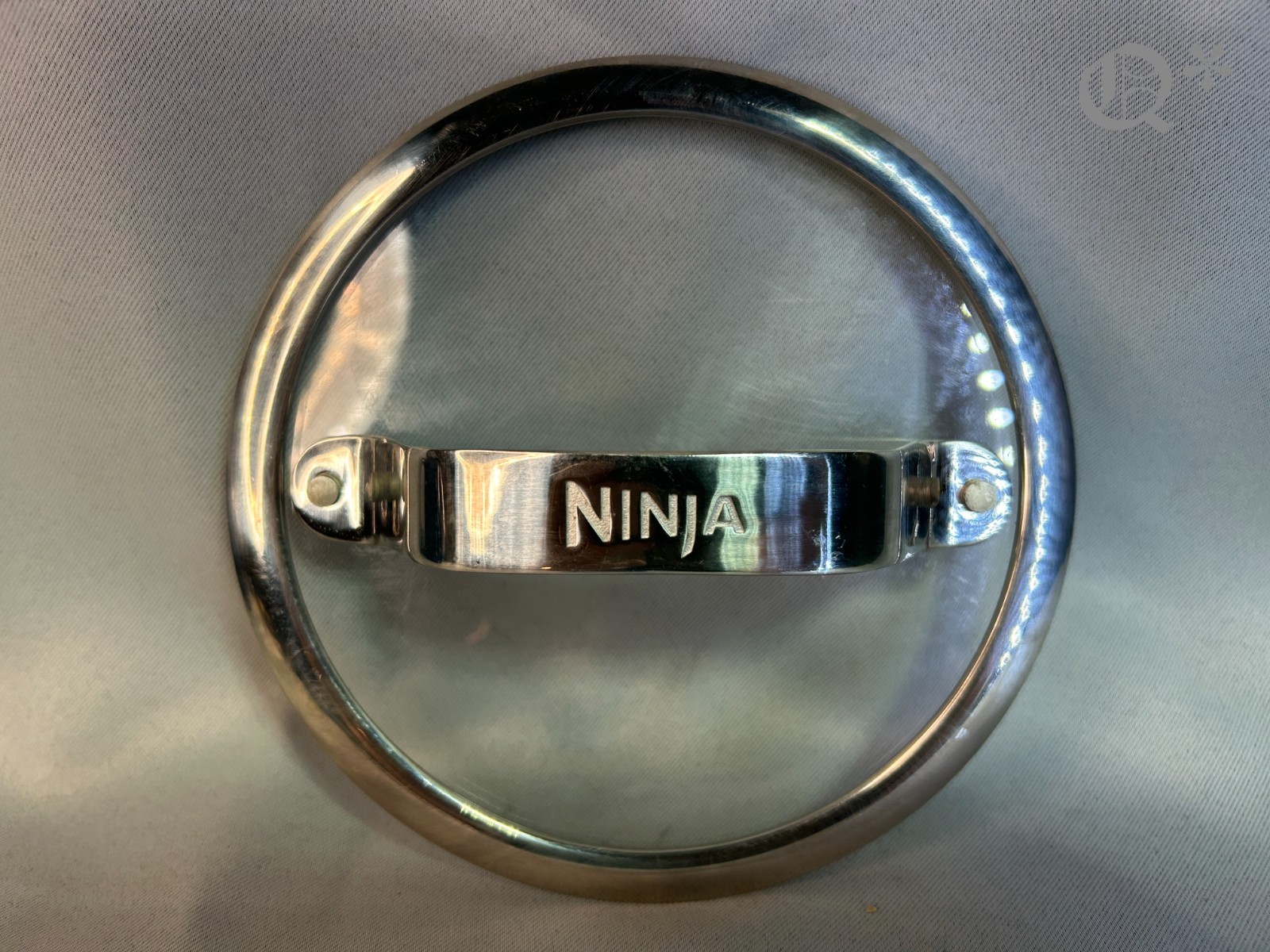 Ninja Stainless-Glass Lid 7in with Handle for Pot Pan