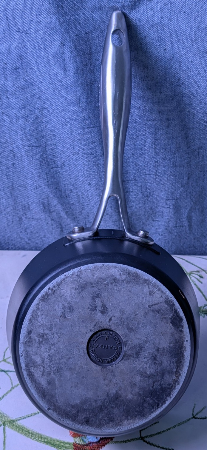 Denmark Scanpan Classic 1.9L 2Qt Saucepan Ceramic Titanium Nonstick Pot Cookware