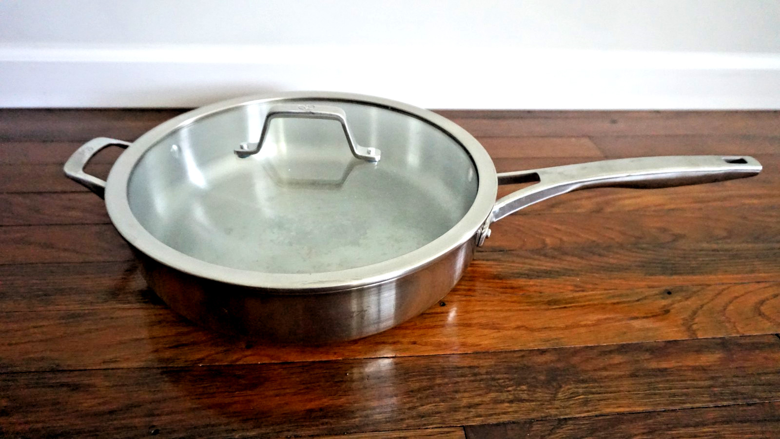 Calphalon 5Qt Premium Stainless Steel Pan Skillet w/Lid