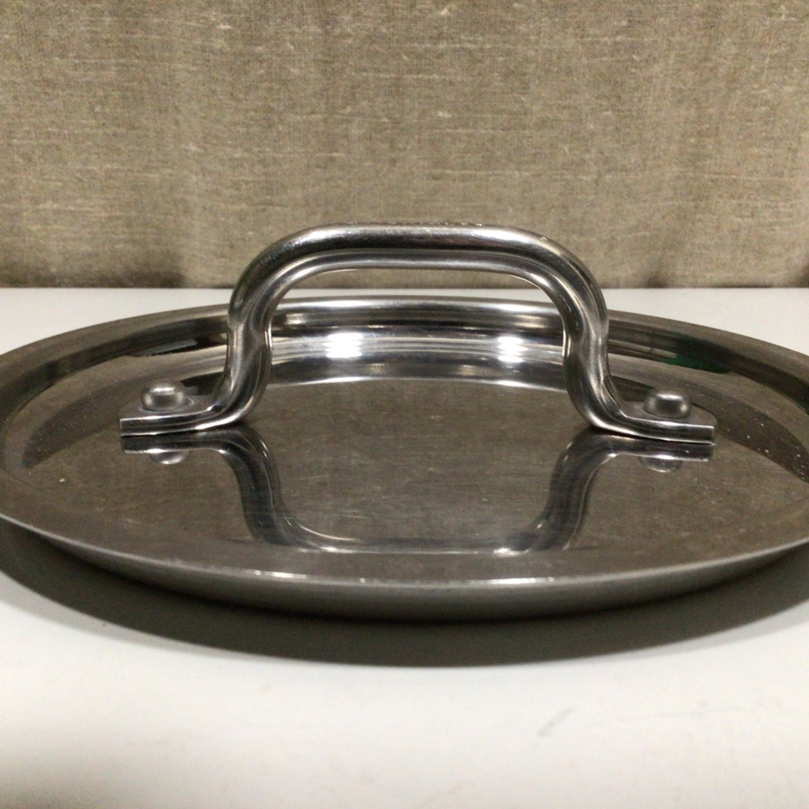 Cuisinart MultiClad Stainless Steel Replacement Lid 7 ” OD, 6 1/4” ID