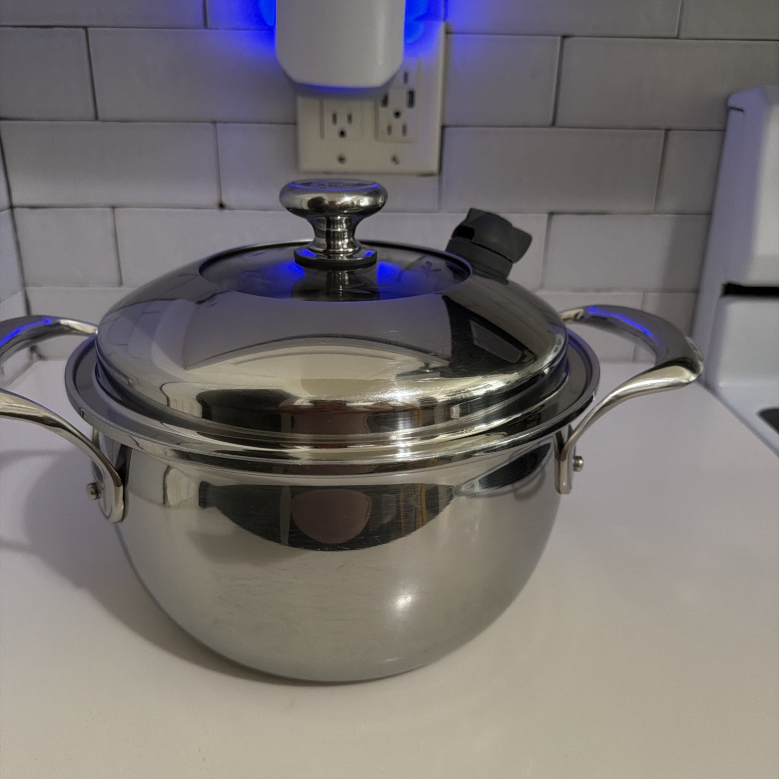 Princess house 5-PLY STAINLESS STEEL COOKWARE 4-Qt. Casserole 5557