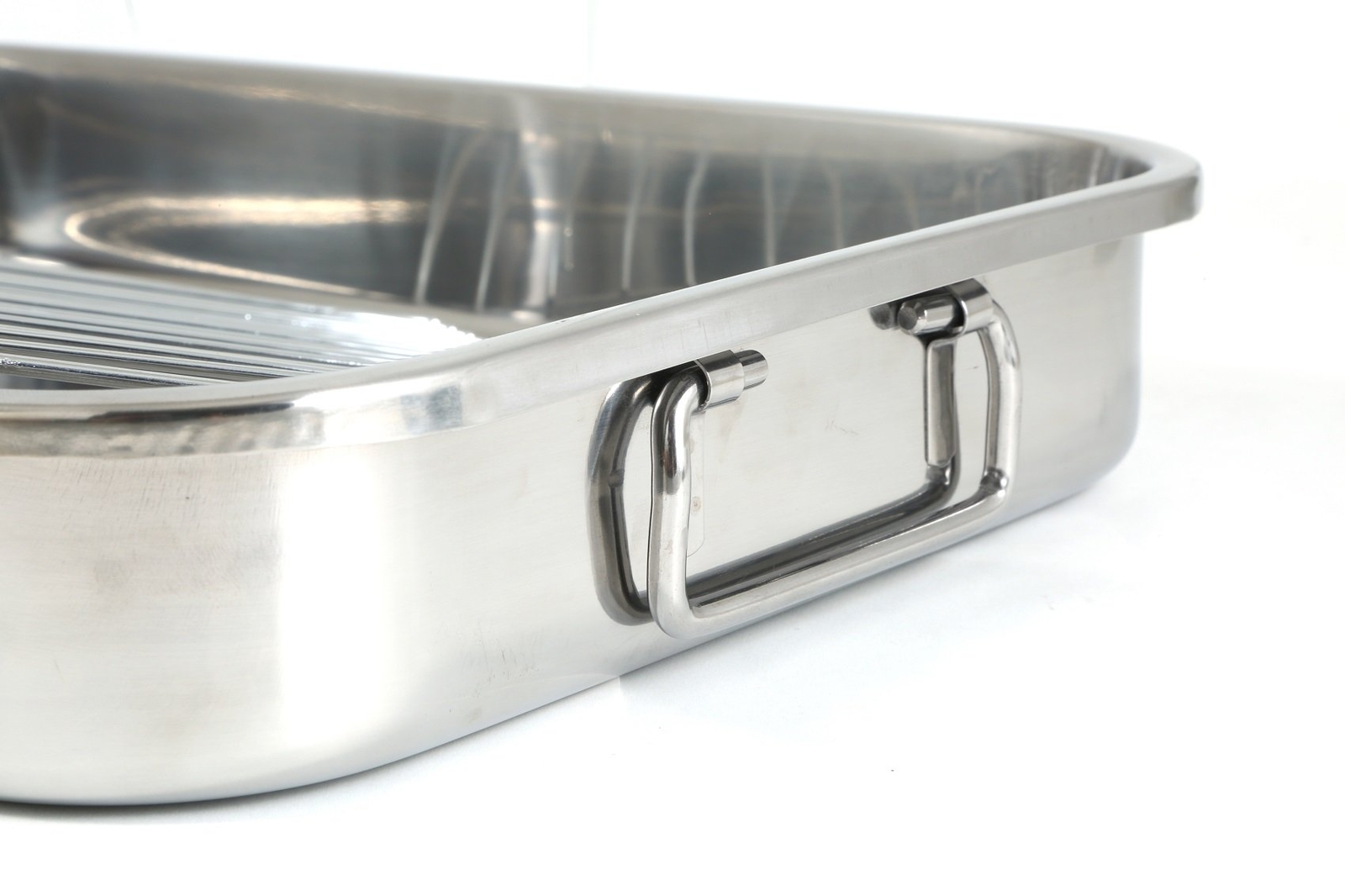 594 Roasting Pan, Stainless, All-in-one roaster, lasagna pan, and serving dish f