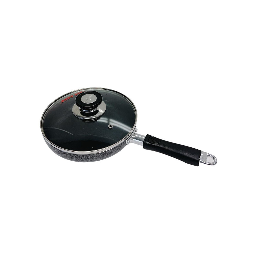8″ (20CM) Non-Stick Coating Frying Pan With Lid Cooking Pot Cookware Kitchen