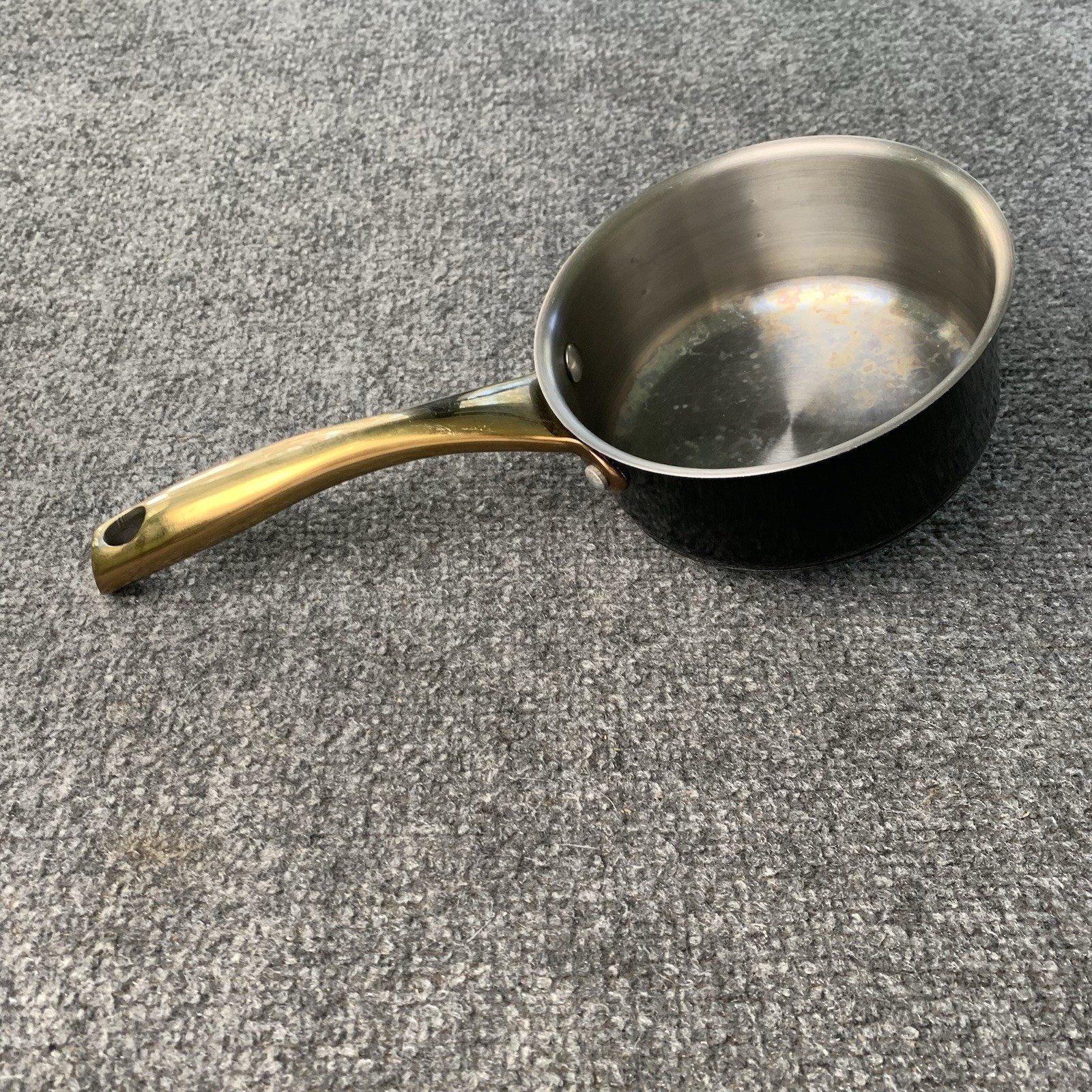 Fleischer And Wolf Small Saucepan Pot Pan Stainless Steel (24 Ounces) “No Lid”