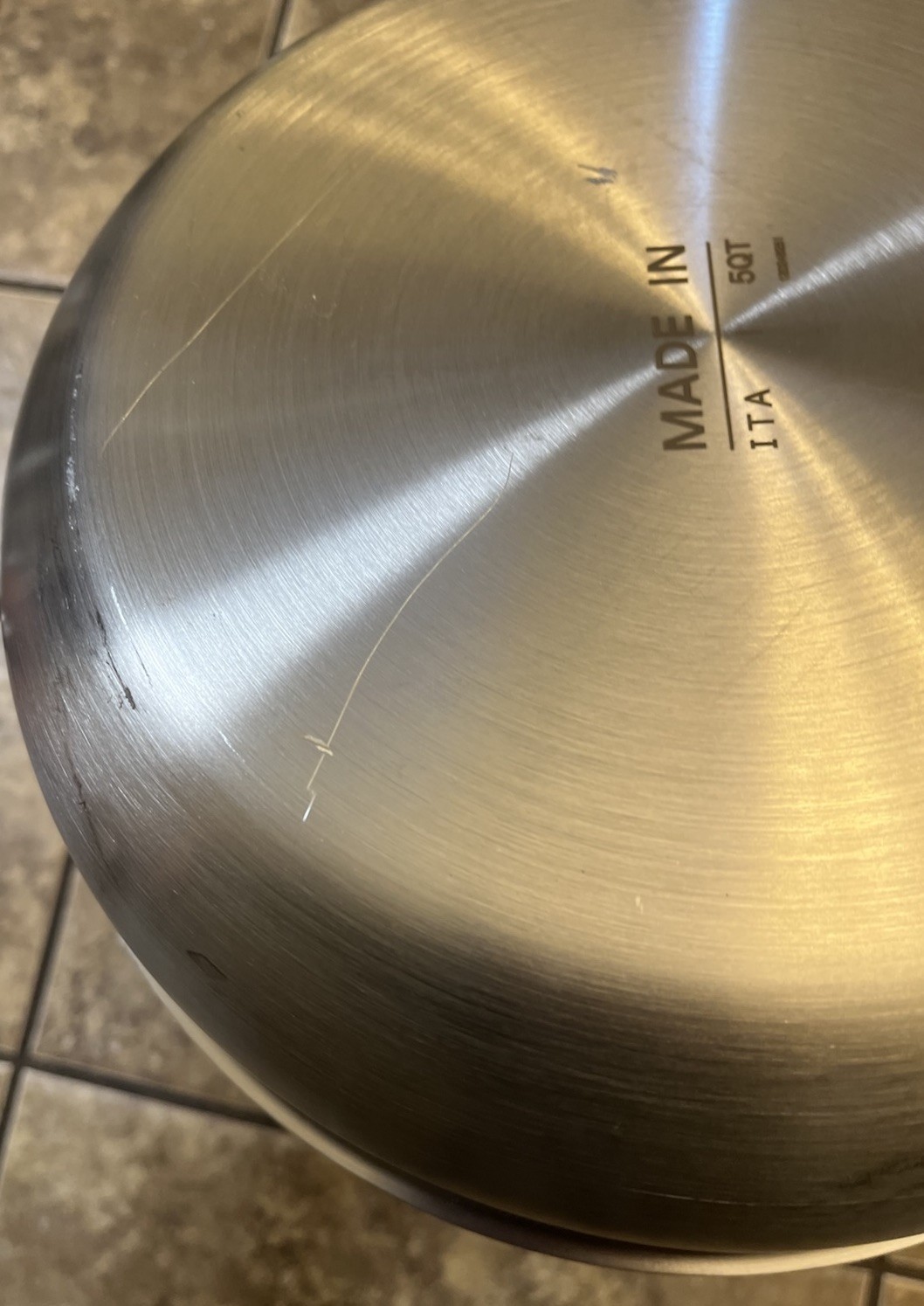 Made In Cookware Stainless Clad 5QT Saucier Pot Made-In Italy 5 QT