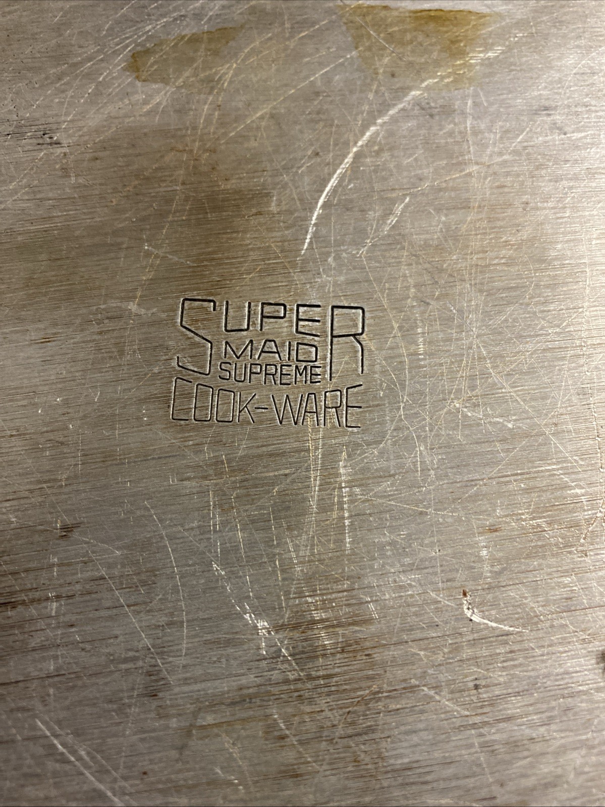 Super Maid Supreme Cookware Aluminum #257 Dutch Oven Roaster With Lid 14”X9”X5”