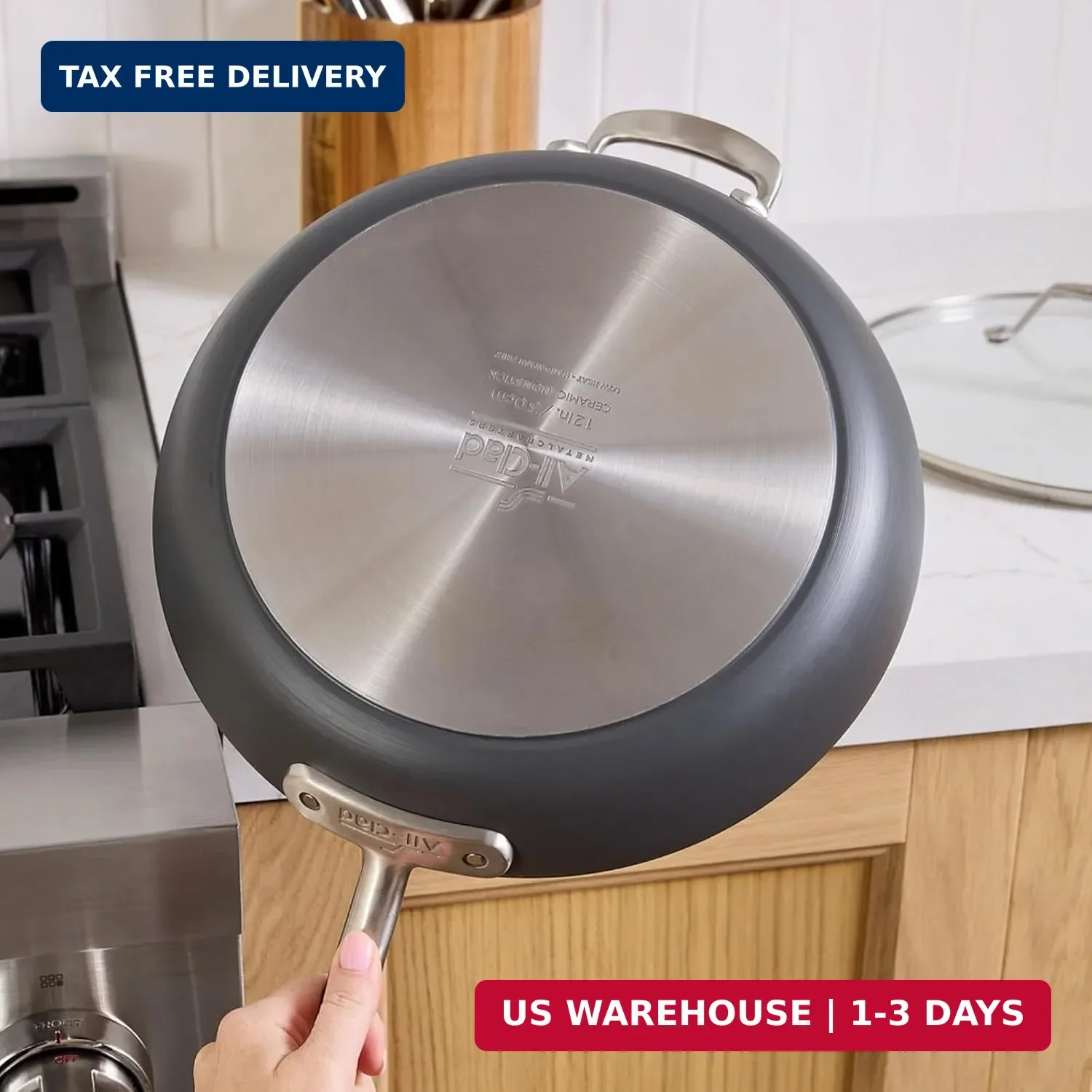 All-Clad HA1® Ceramic Nonstick, 10 Piece Cookware Set – Oven Safe up to 450° & C