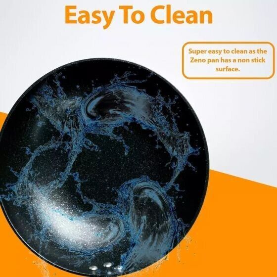 Wok Pan Non Coating Induction Cooker Cookware Universal Cooking Nonstick Wok