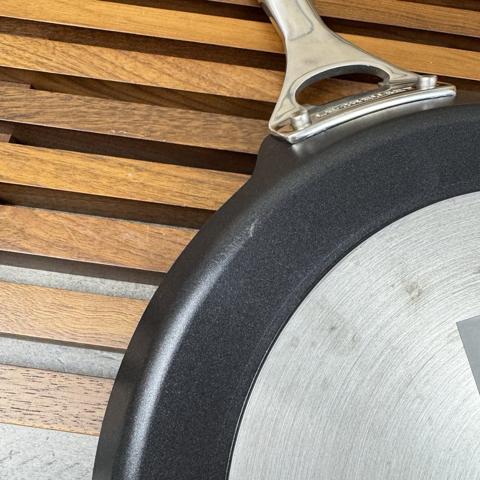 Williams Sonoma Le Creuset Toughened Nonstick PRO Crepe Pan 11” Scuffed Read