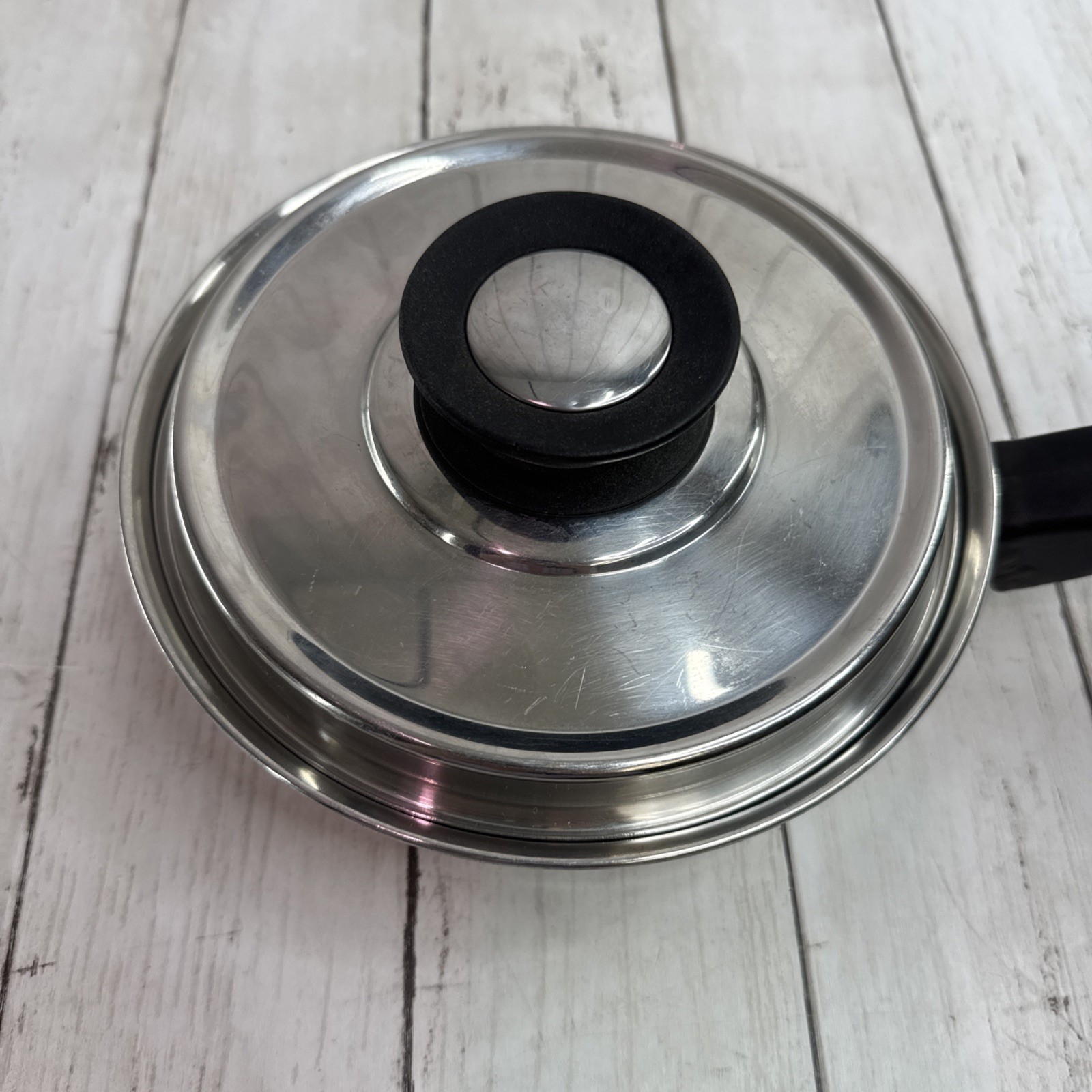 CUTCO Saucepan 1.25 Qt 5 Ply Aluminum Core Stainless With Lid Made in USA