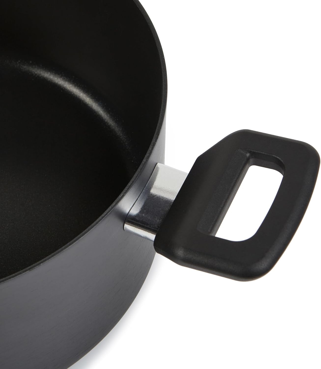 Amazon Basics 10 Piece Non Stick Cookware Set Pots And Pans Black NEW SEALED