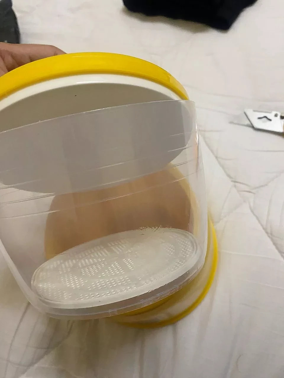 Half Boiled Egg Maker Malaysian Recipe Original Made in Malaysia Yellow Color