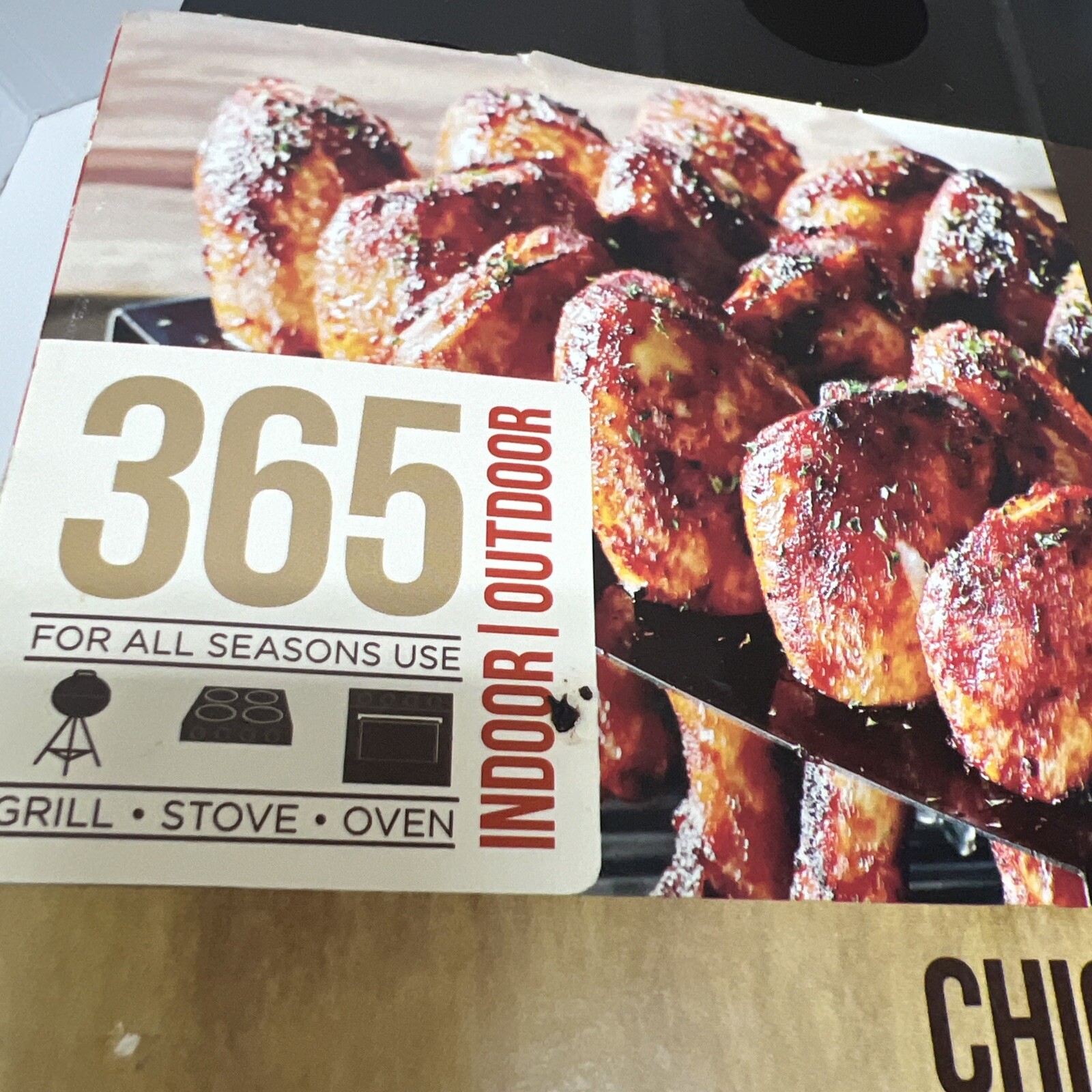 Nordic Ware USA Chicken Leg Griller & Jalapeno Roaster BBQ Indoor Outdoor New