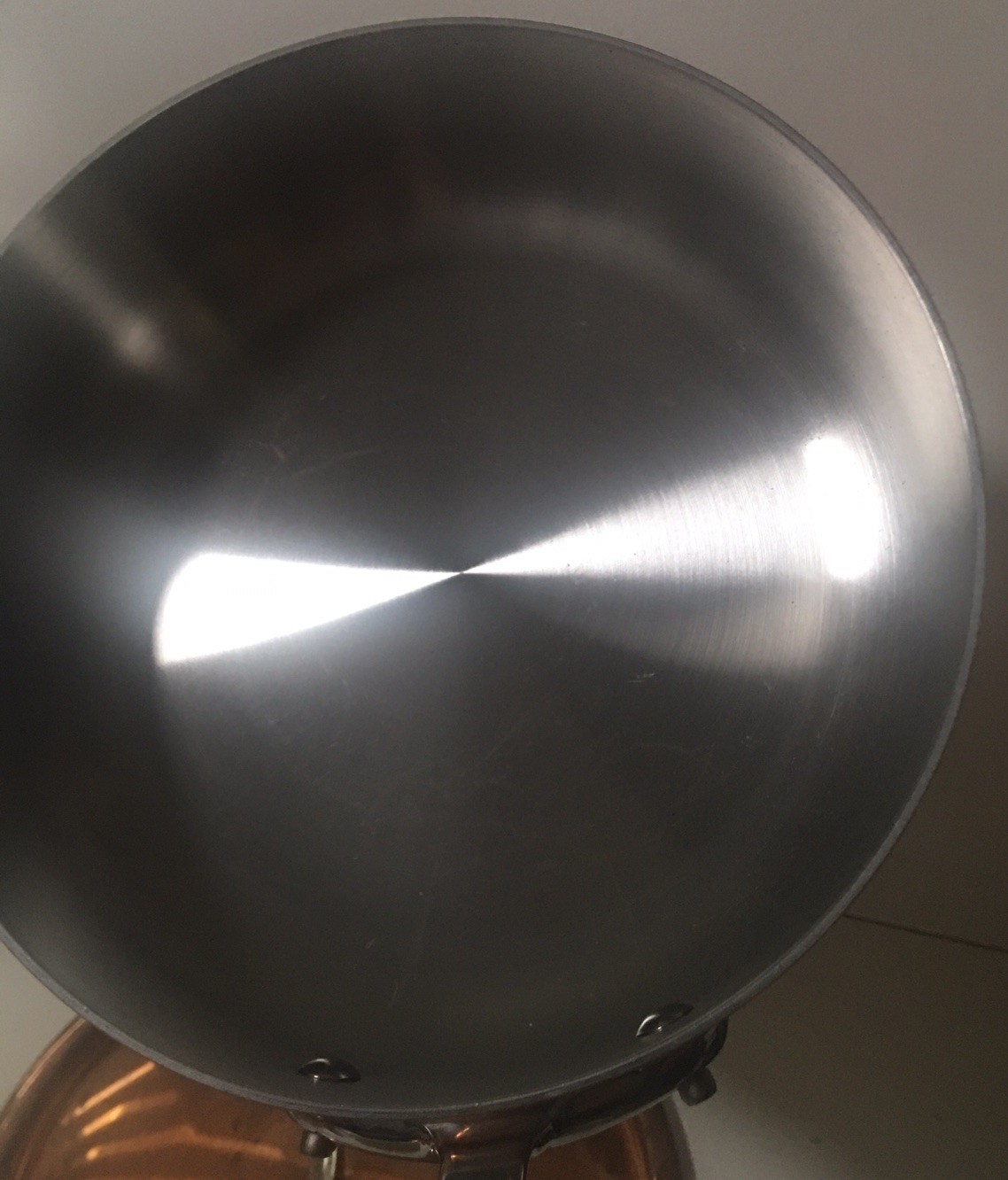 Mauviel 1830 M’150S Copper Saute Pan With Curved Lid