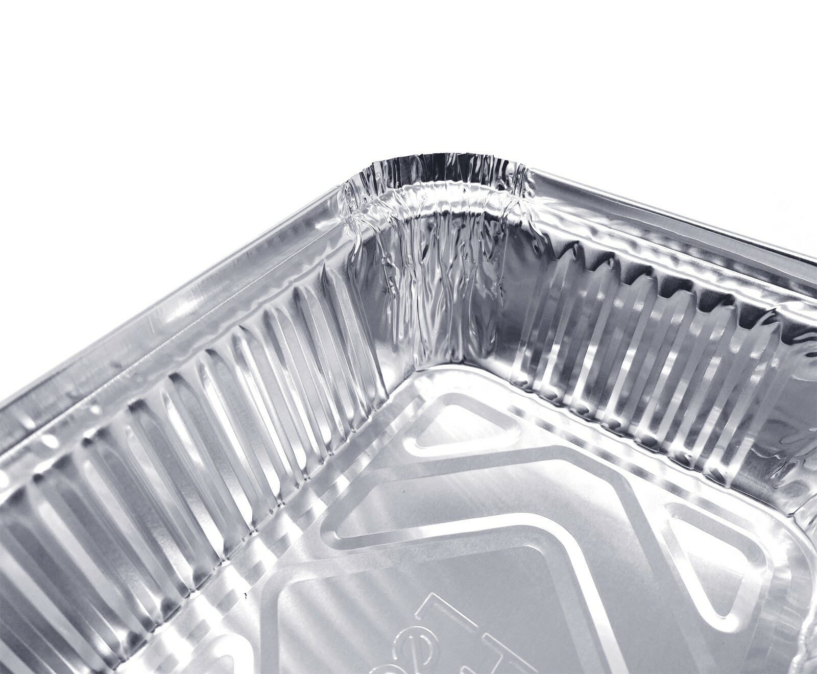 Fig & Leaf – (120 Pack) 1.5-LB Takeout Pans with LIDS l Medium 7″ x 5″ x 2″