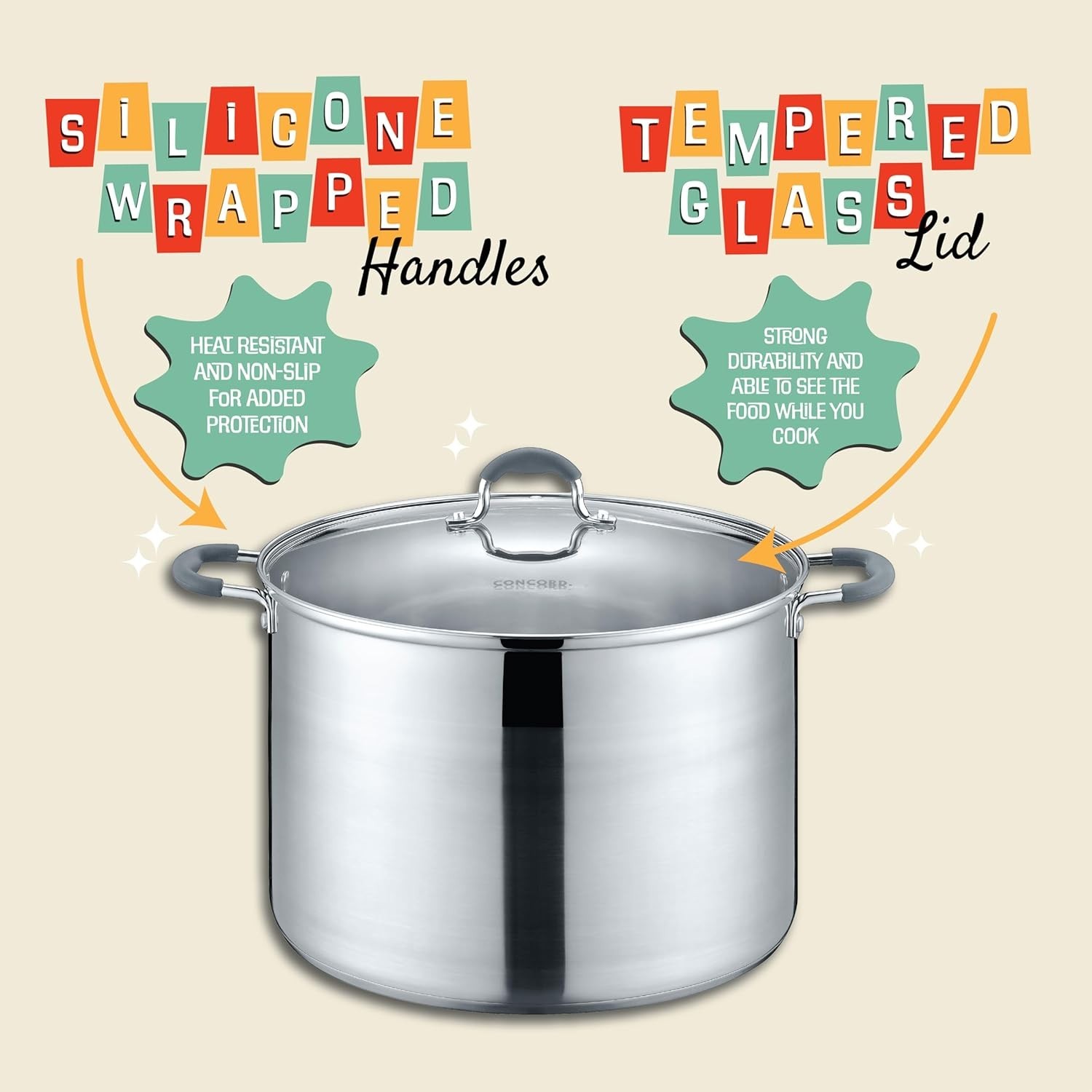 20 Quart Stainless Steel Canning Set – Complete 8-Piece Induction Compatible Kit