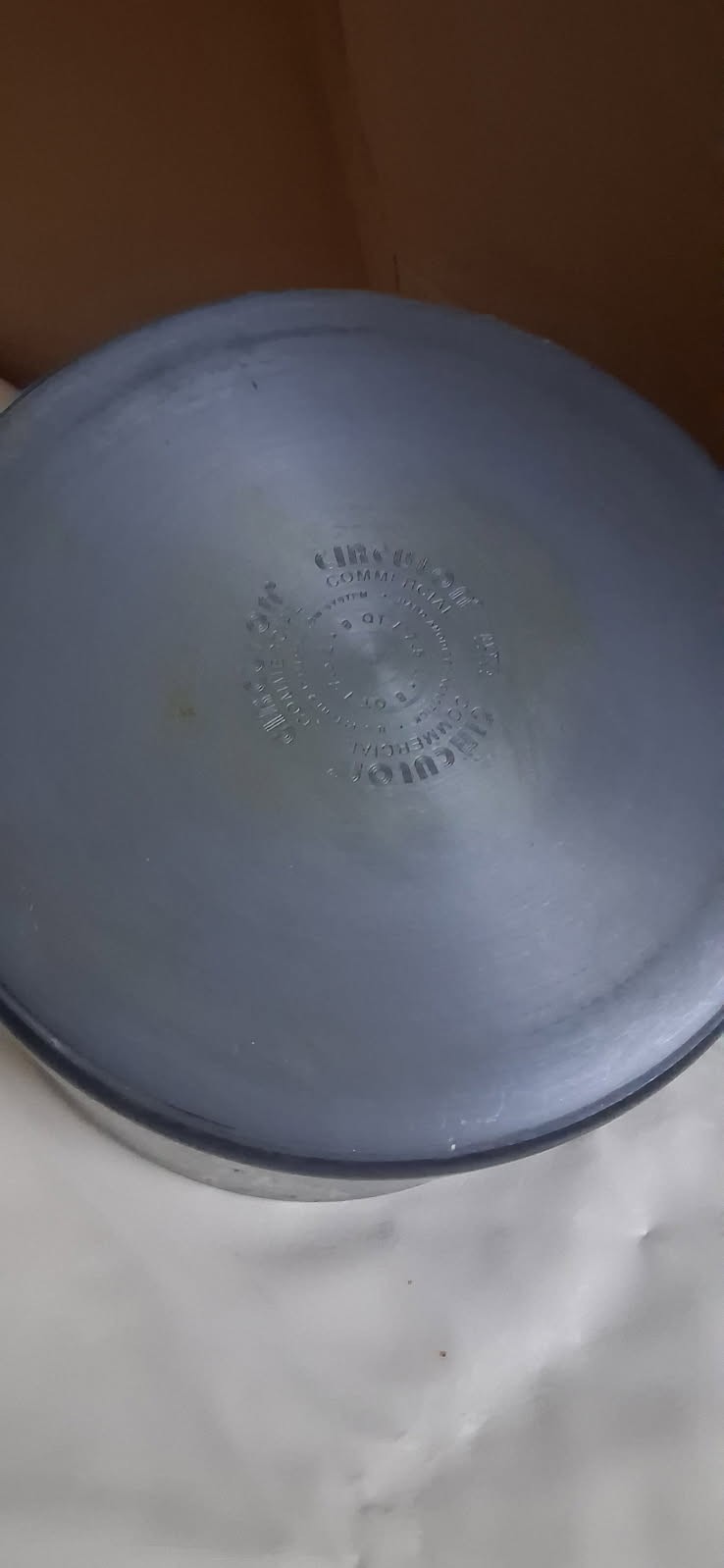Circulon Com Hi-Low System 8 QT/17.6L Non-Stick Stock Pot Pan Handles Lid Meyer