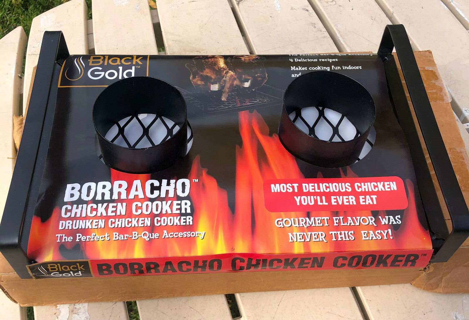 NEW BORRACHO DRUNKEN CHICKEN COOKER -WITH 4 RECIPES